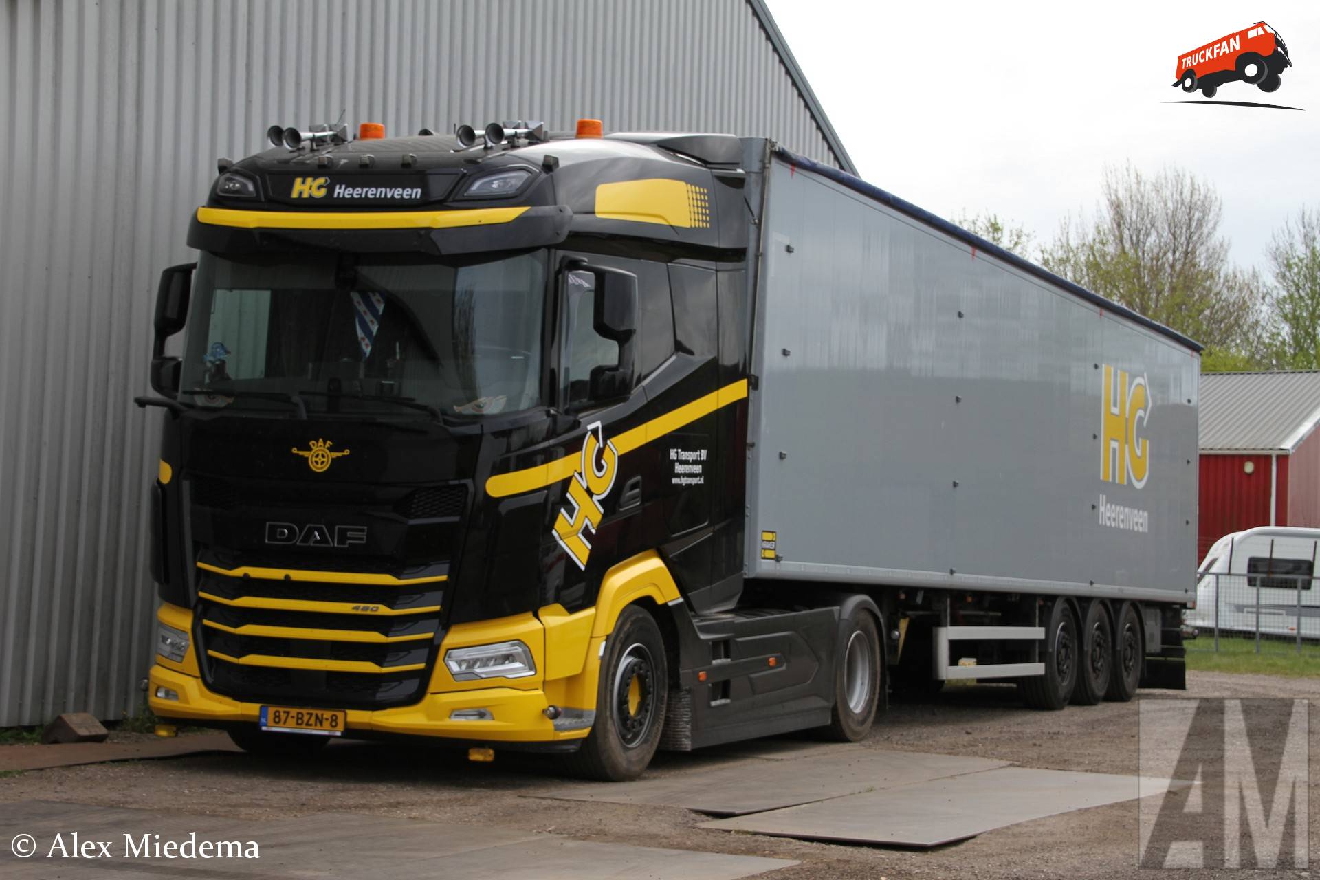 DAF XG480 met Kraker trailer van HG