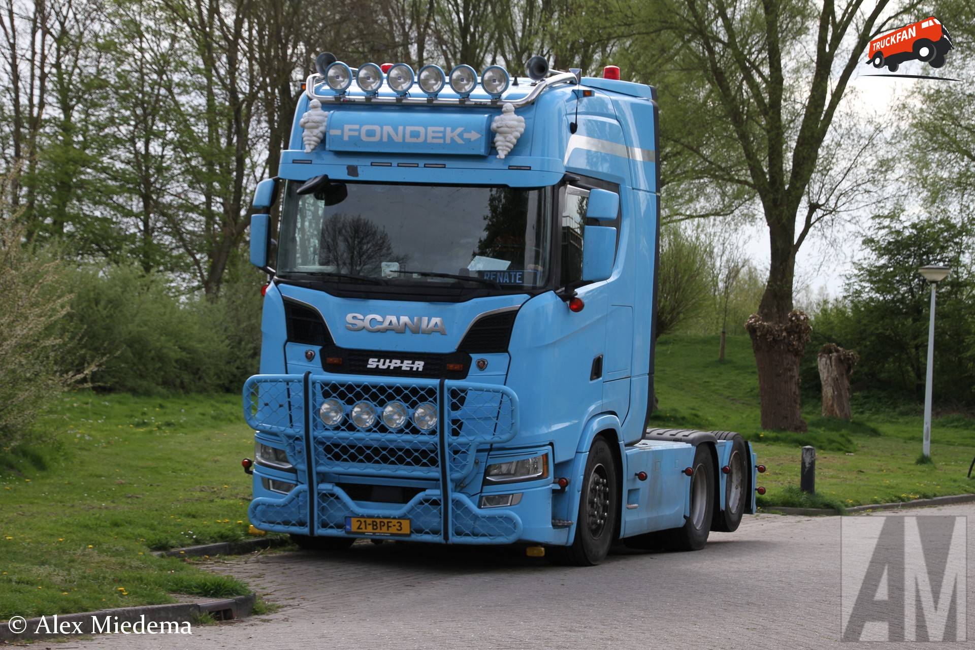Fondek Transport Scania S540 vehicle