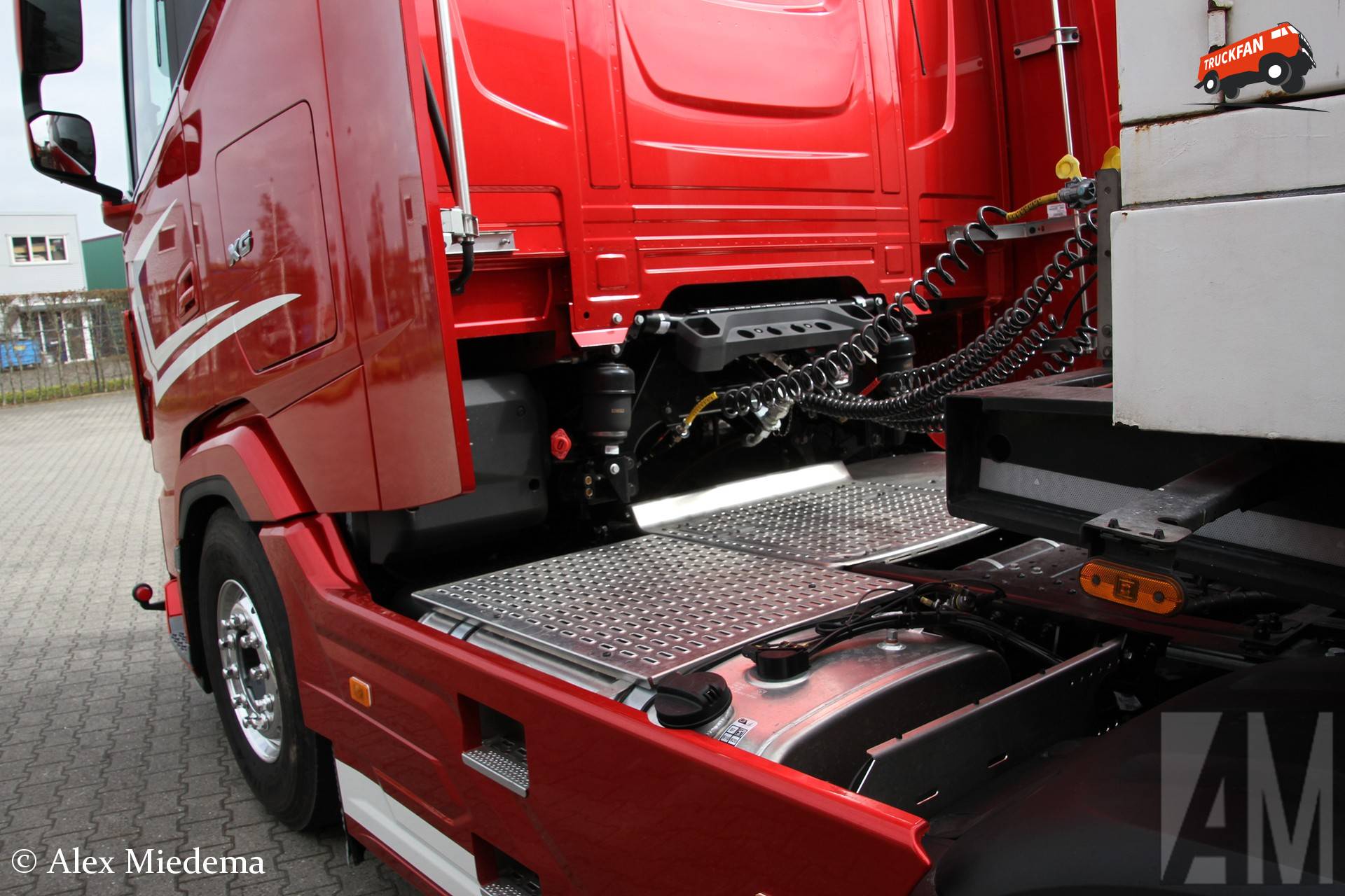 DAF XG 480 FTS truck in Stiens