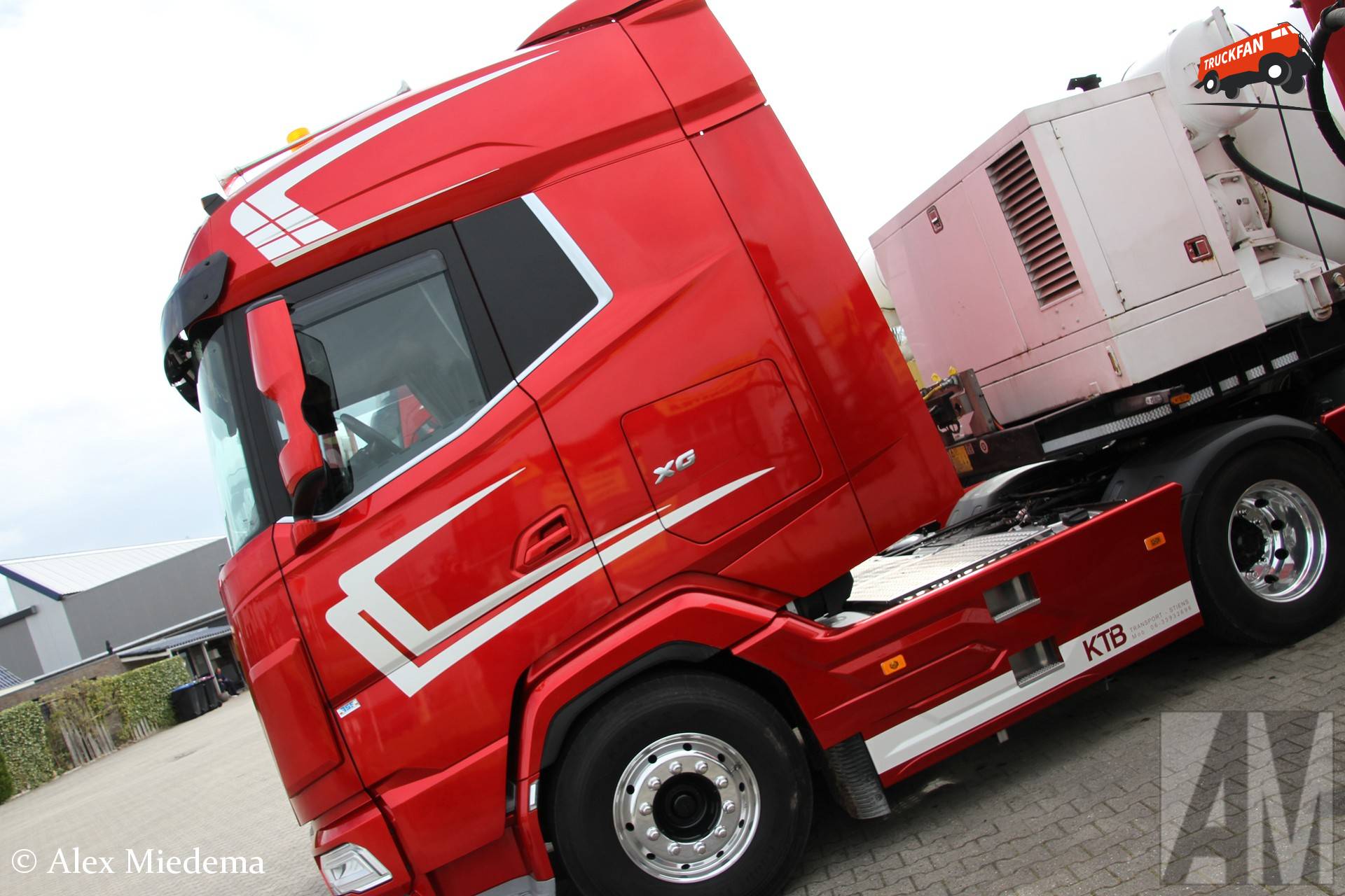 DAF XG 480 FTS truck in Stiens