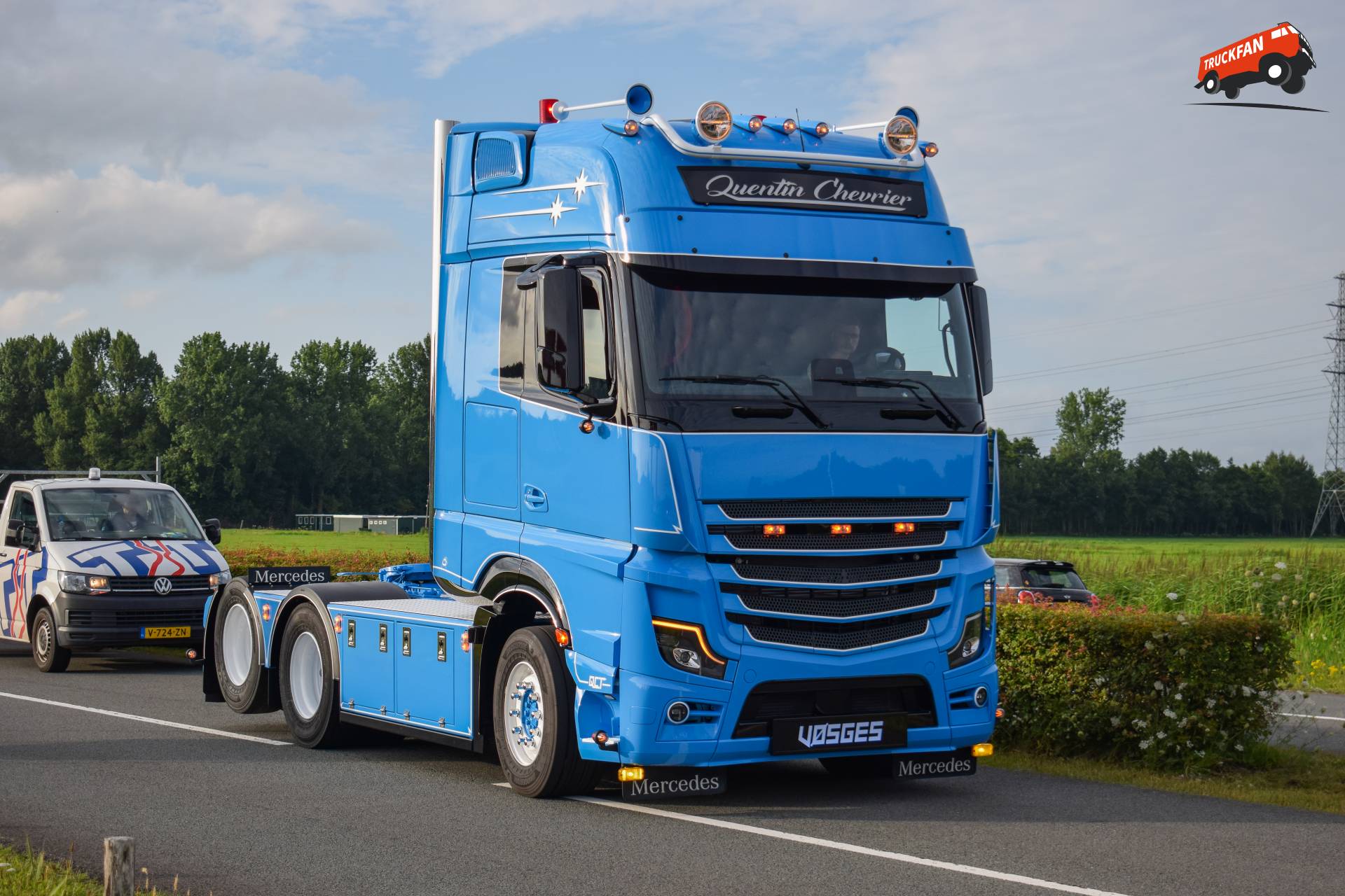 Mercedes Benz Actros MP5 Quentin Chevrier Transports (QCT) Damery (F)