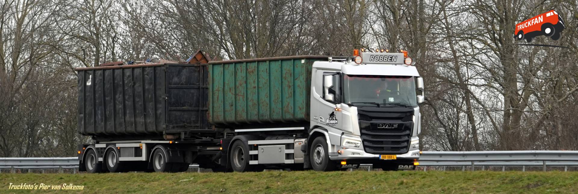 DAF XD truck van bedrijf Robben
