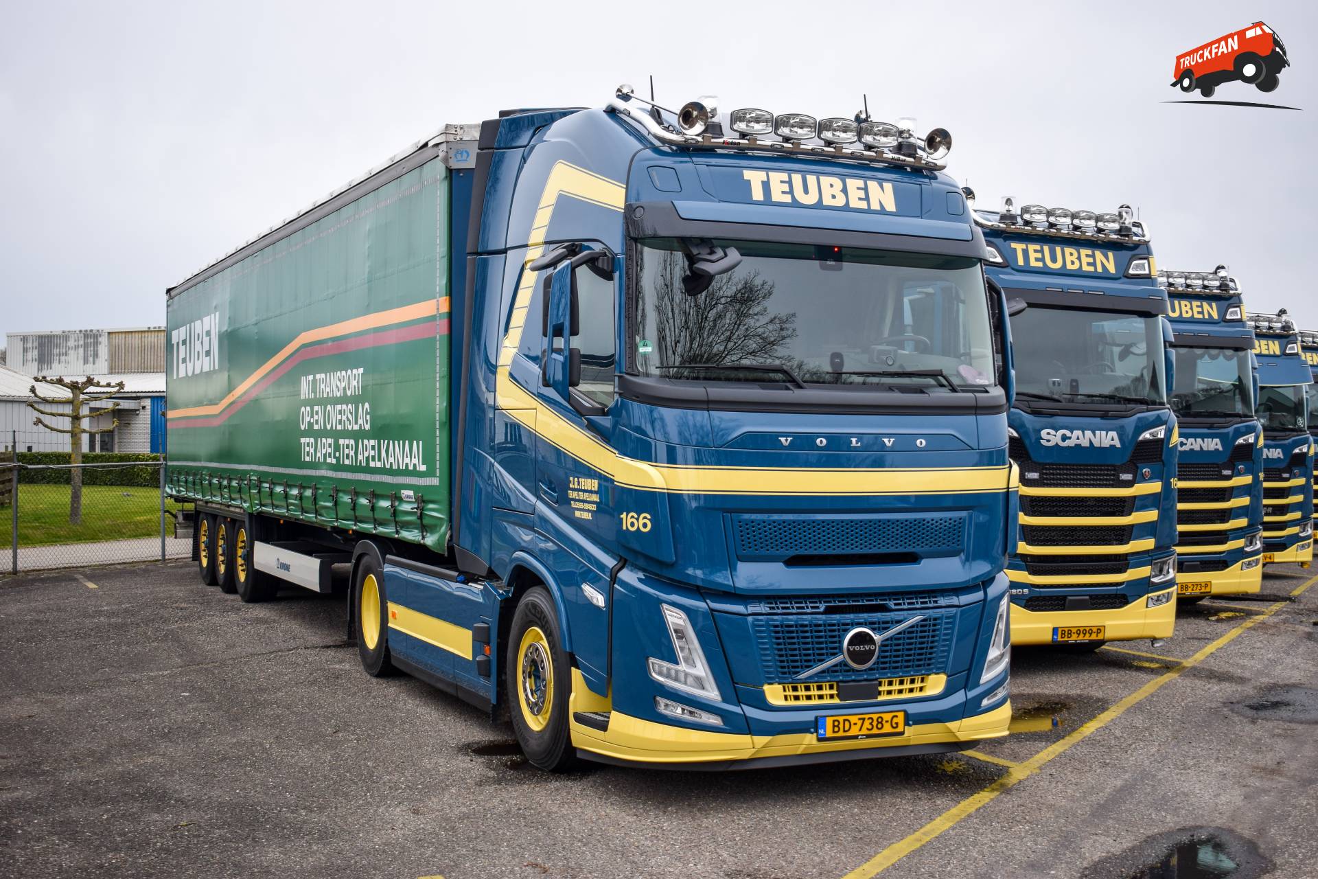 Volvo FH Aero Teuben International Transport Ter-Apel Ter-Apelkanaal