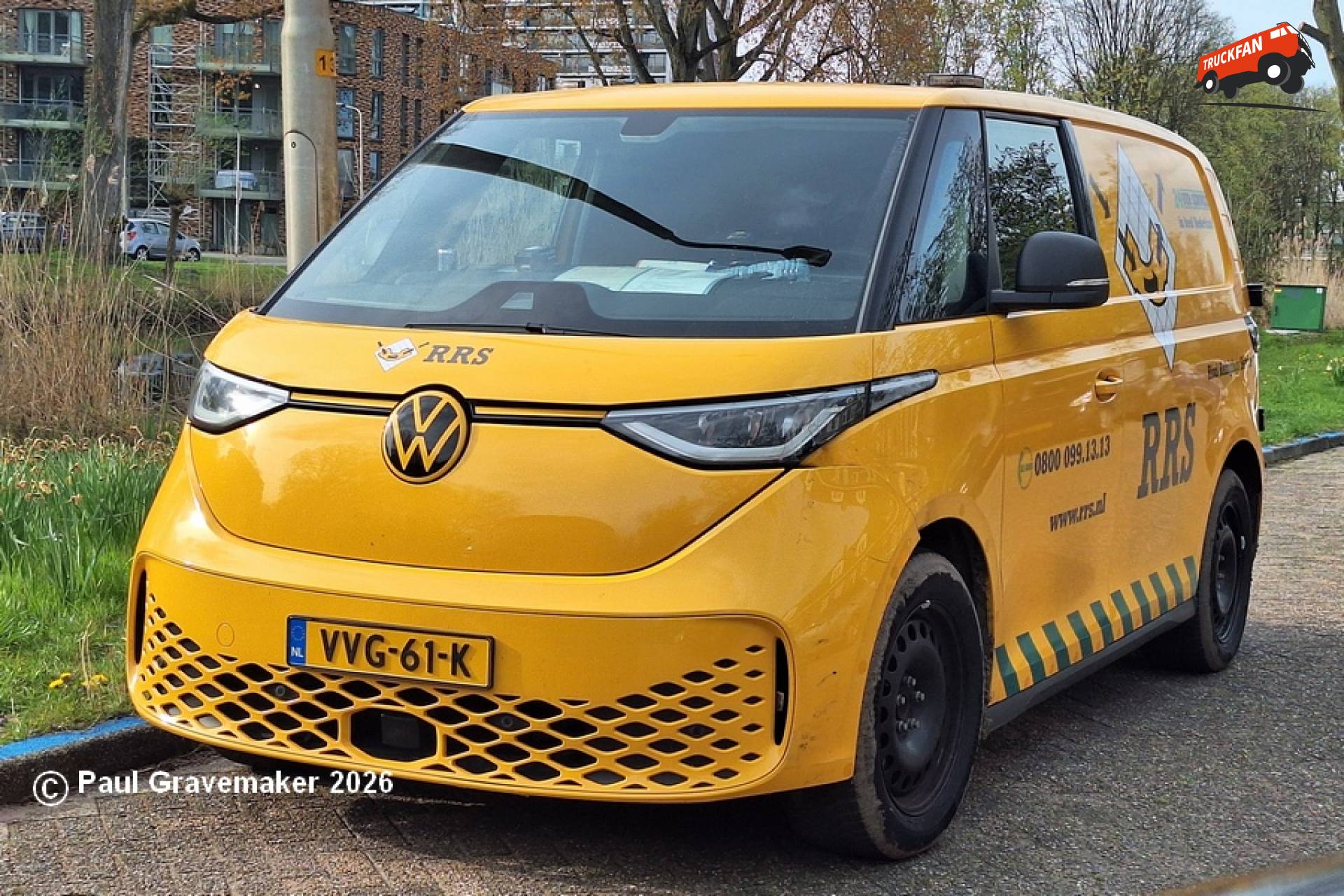 VW ID.Buzz Cargo bestelwagen RRS Riool Reinigings Service