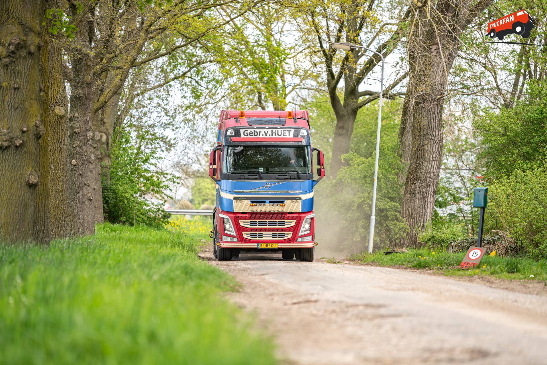 Volvo FH van Loonbedrijf Gebr. van Huet