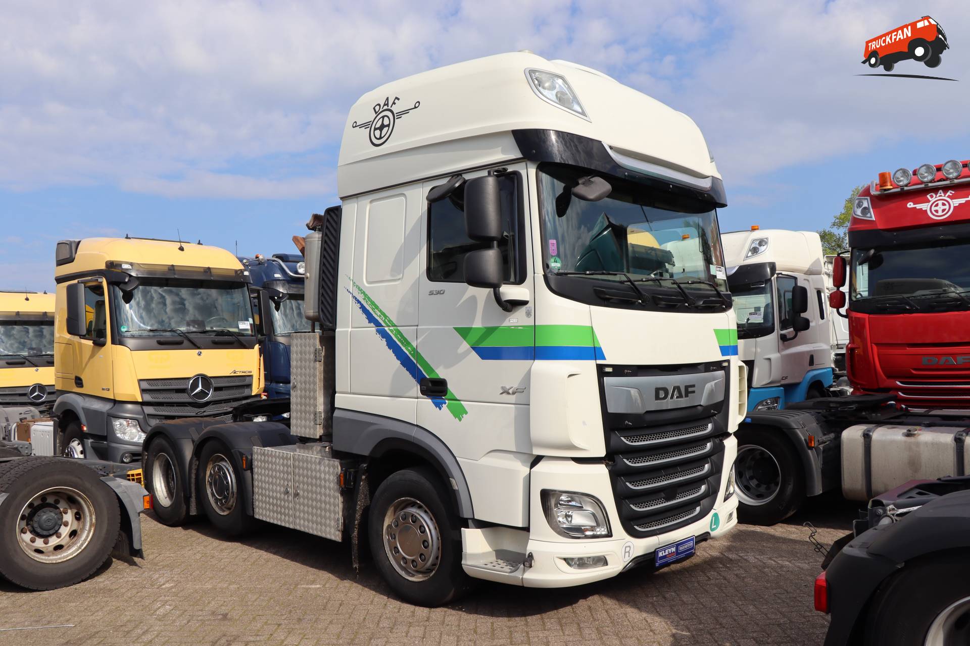 DAF XF 530 bij Kleyn Trucks op 21 april 2026