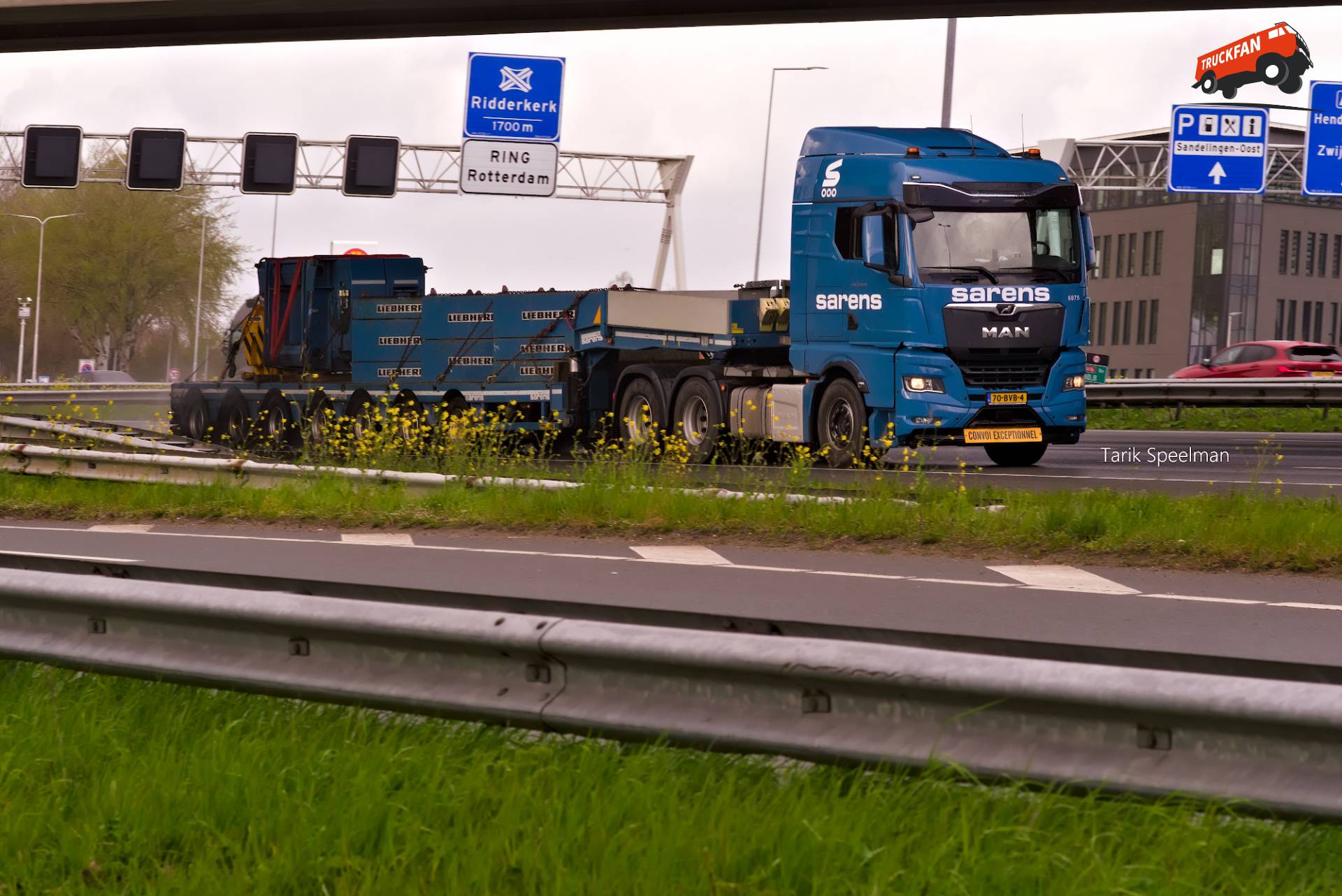 MAN TGX 3rd Gen vrachtwagen met kenteken 70-BVB-4