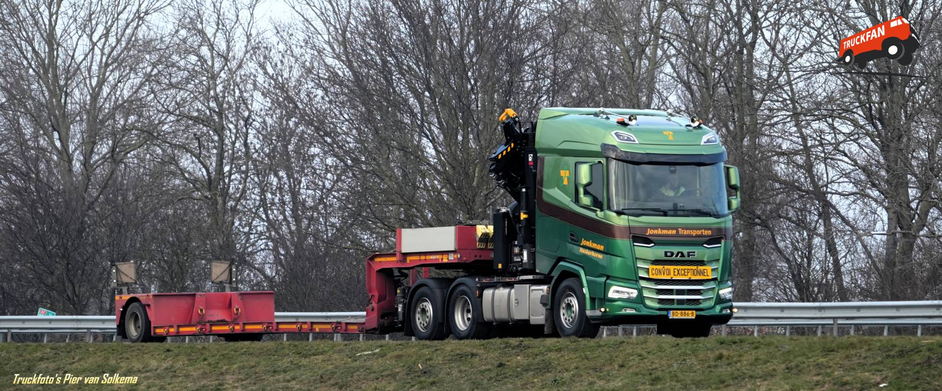 DAF XG truck bij bedrijf Jonkman