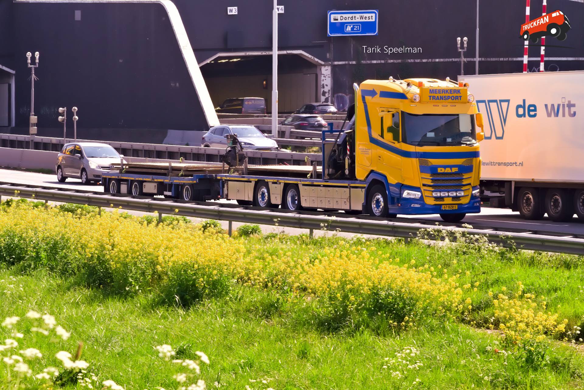 DAF XF 2021 vrachtwagen, kenteken 67-BZR-1