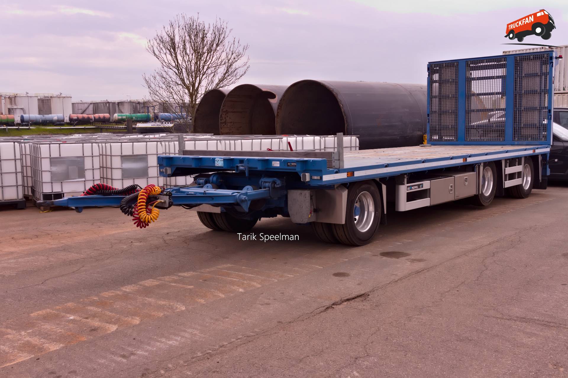 GS Meppel aanhangwagen bij VolkerWessels Open Dag