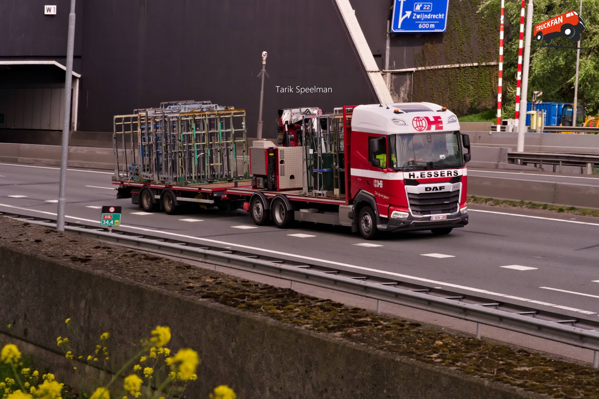 DAF XF 2021 vrachtwagen met kenteken 2-GCN-485