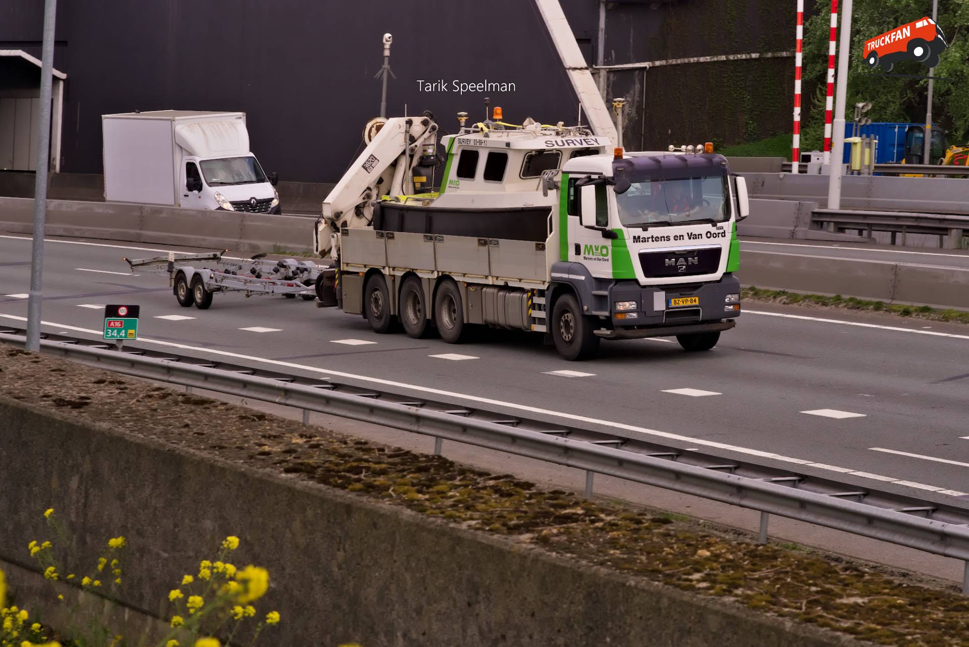 MAN TGS 1st Gen Truck with Open Laadbak