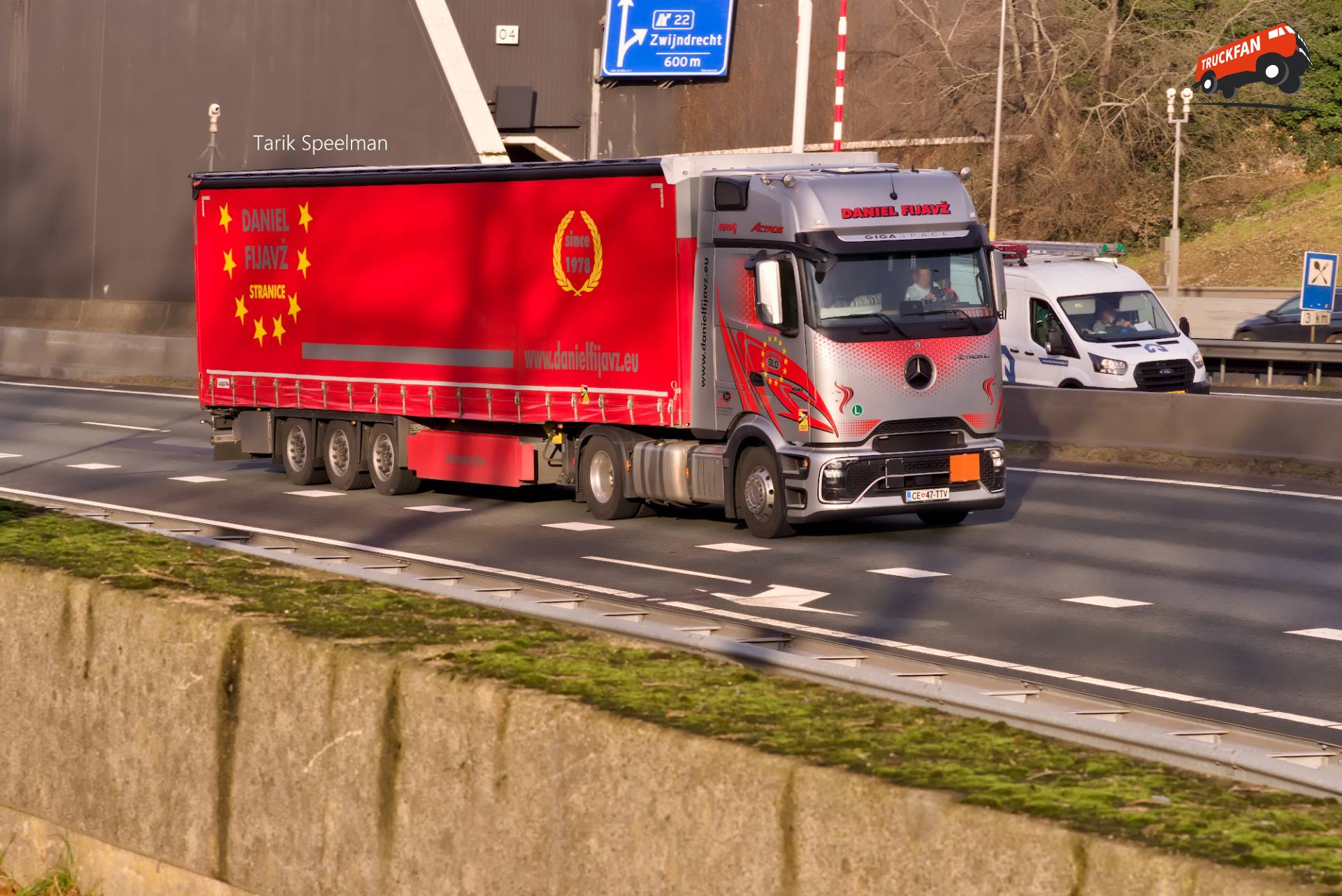 Mercedes-Benz Actros L ProCabin vrachtwagen CE 47 TTV