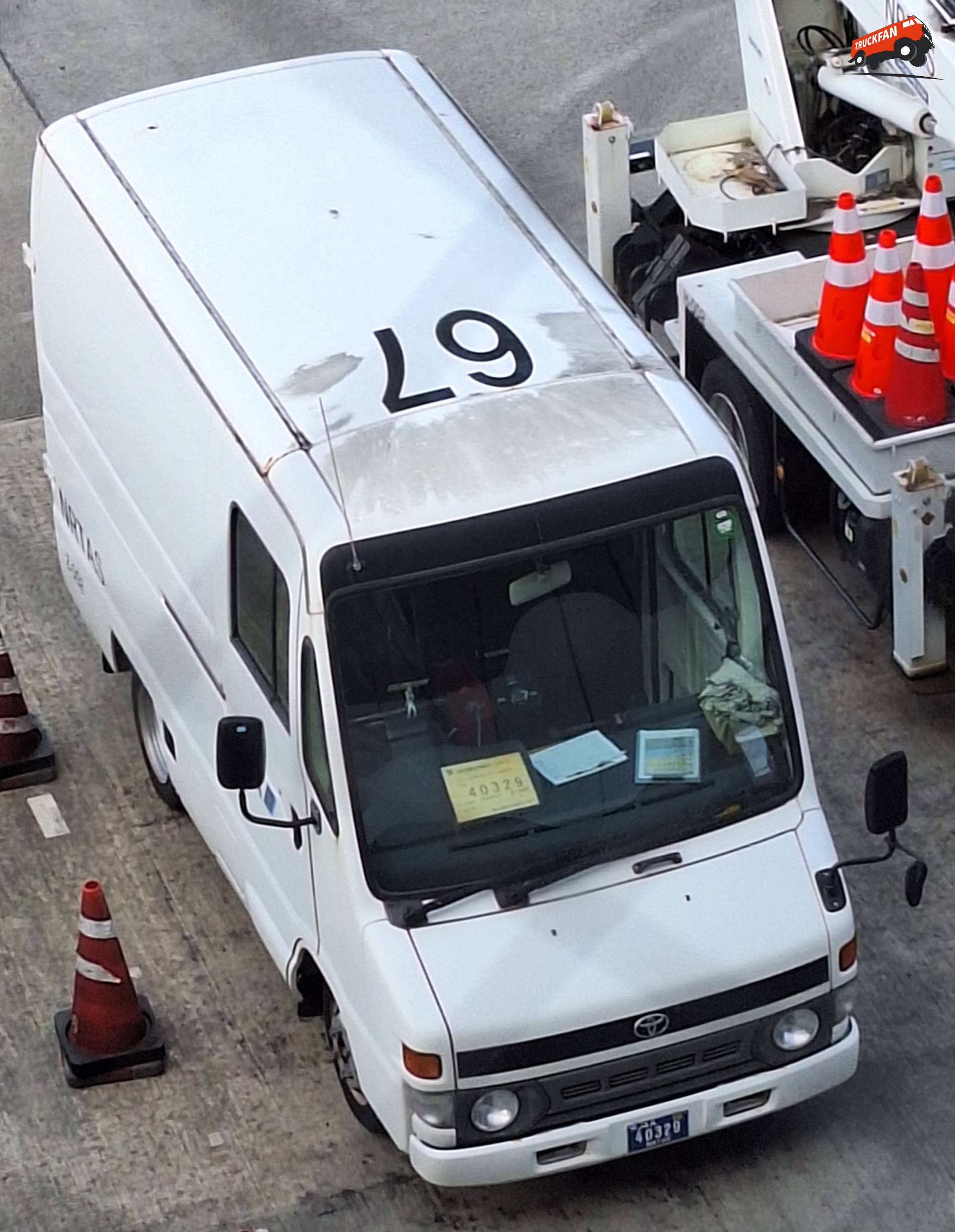 Toyota Quick Delivery Mk. III op Narita vliegveld
