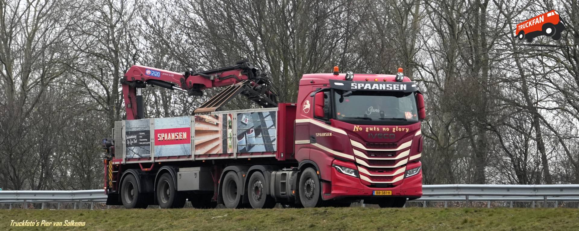 Iveco S Way truck van bedrijf Spaansen