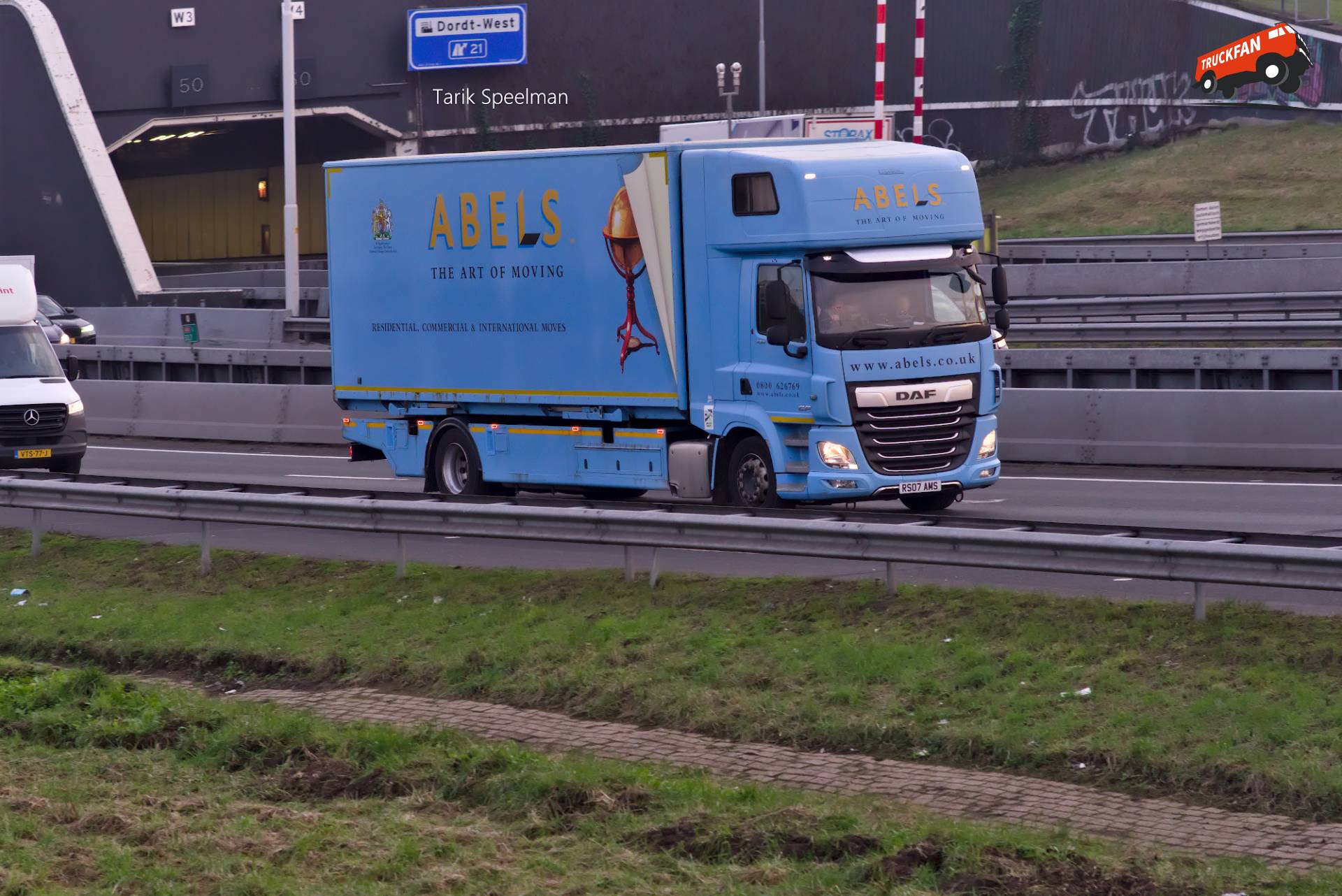 DAF CF Euro 6 vrachtwagen van Abels Moving