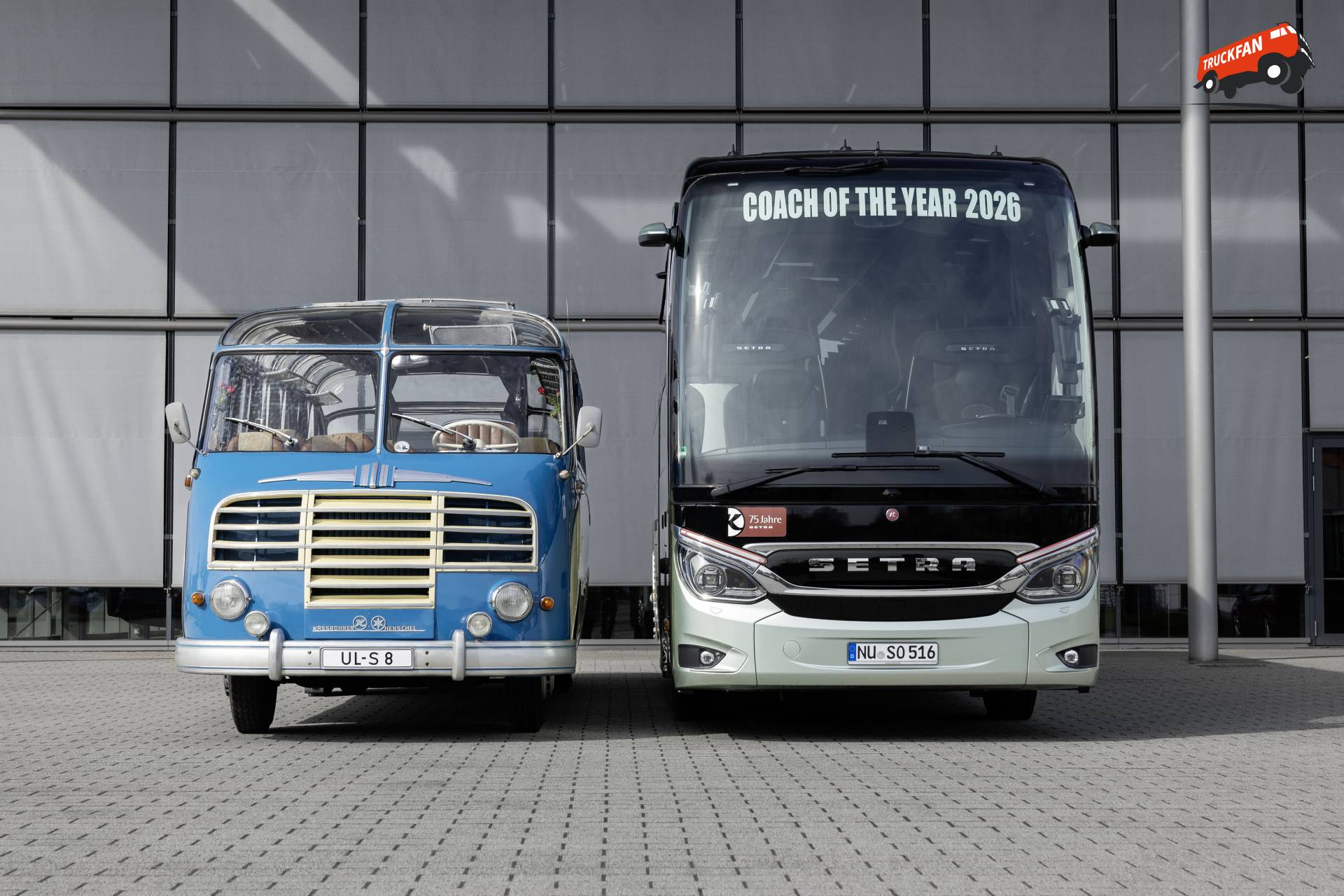 Setra S 8 en S516HDH: 75 jaar innovatie