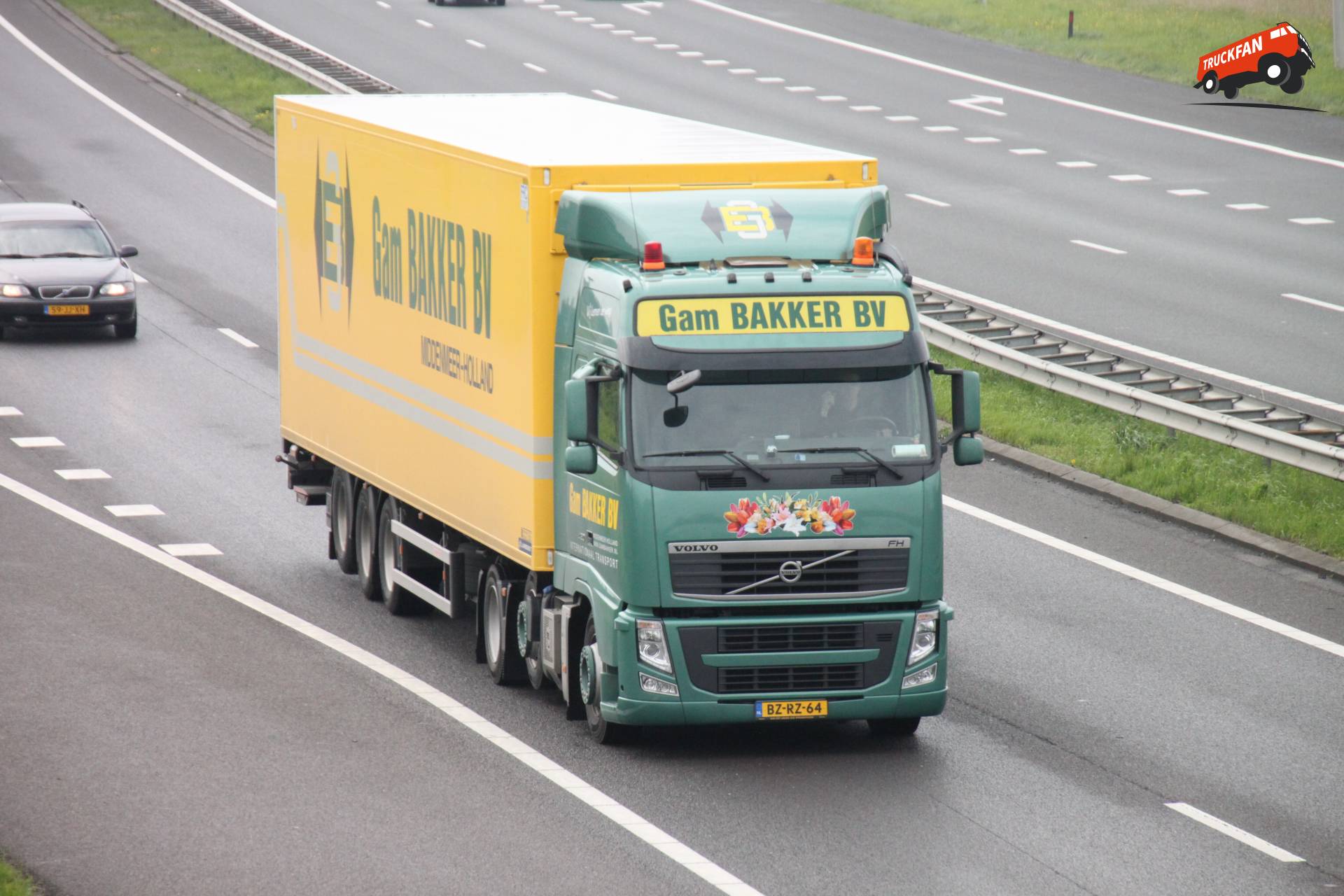 Volvo FH truck of Transportbedrijf G.A.M. Bakker B.V.