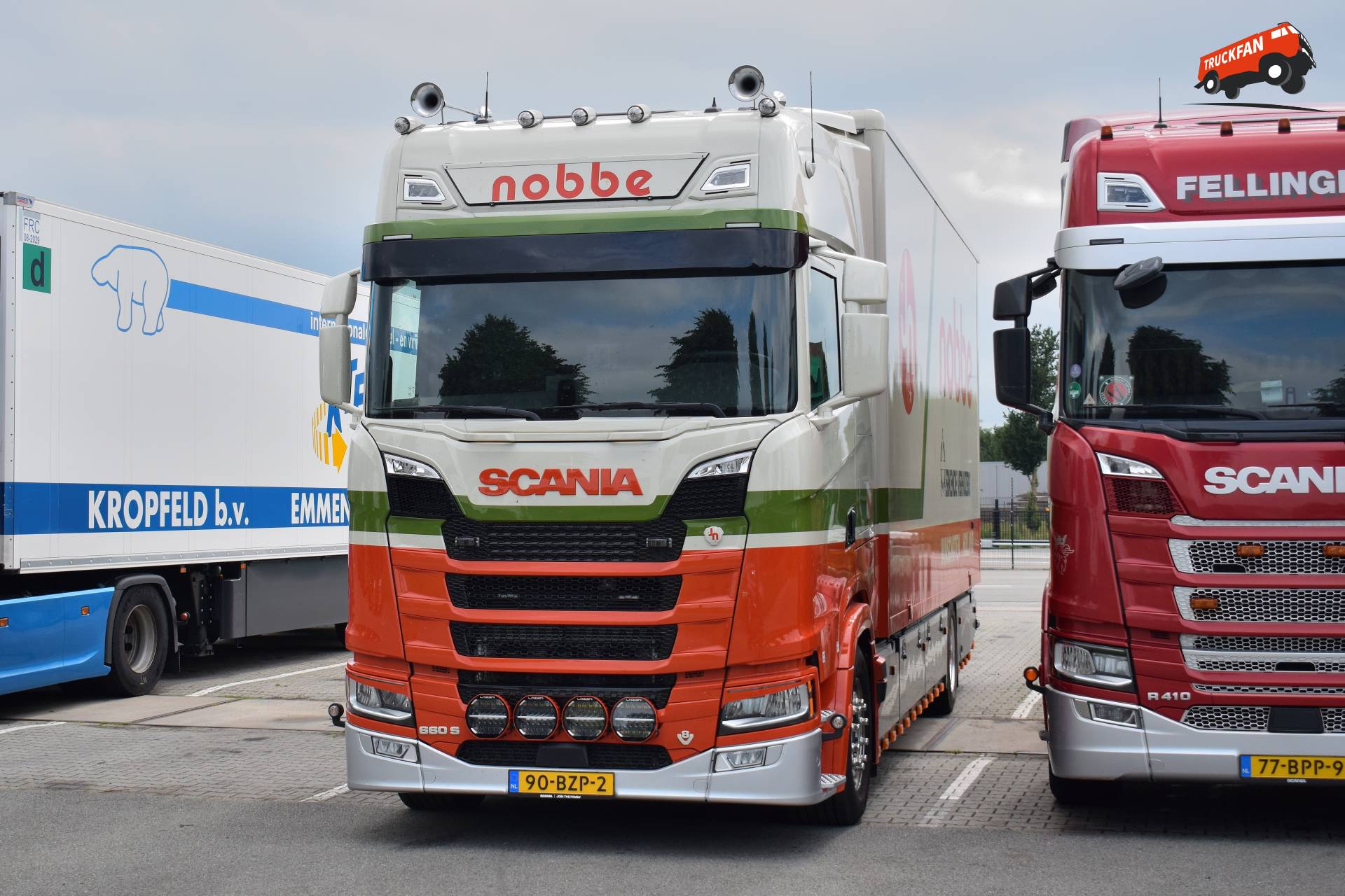Scania NG660S Nobbe Removals Winschoten