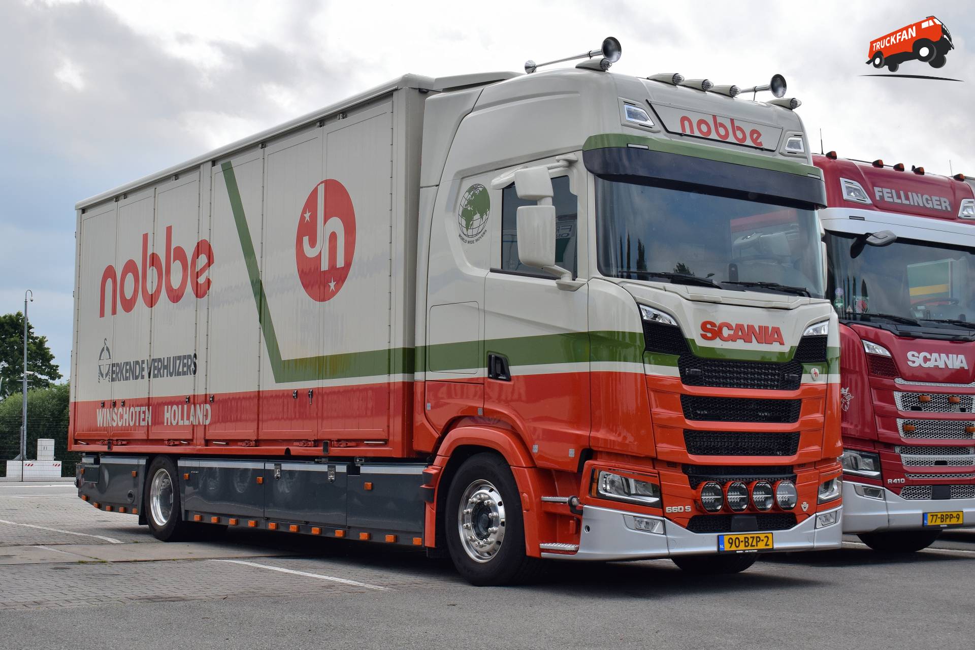 Scania NG660S Nobbe Verhuizingen Winschoten