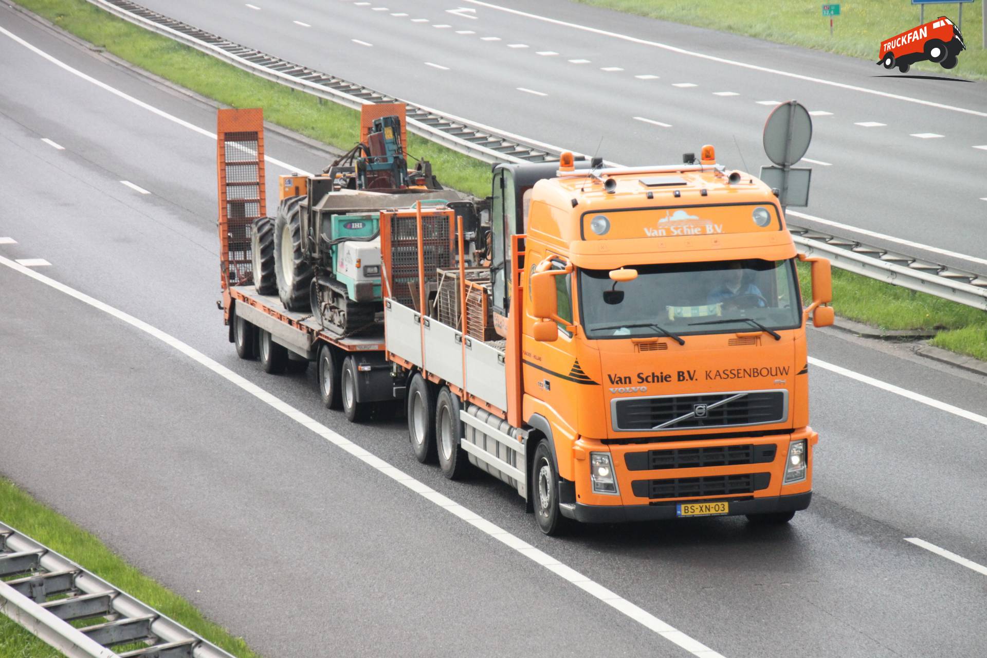 Volvo FH truck at Van Schie Greenhouses