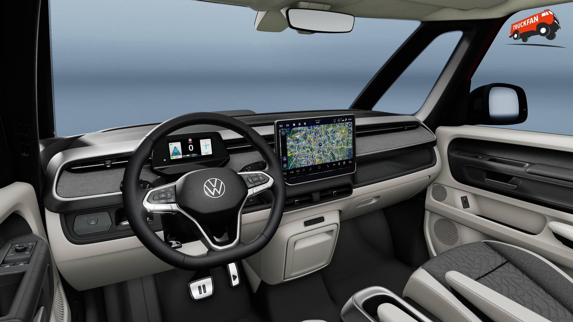 Interieur en functies van Volkswagen ID. Buzz