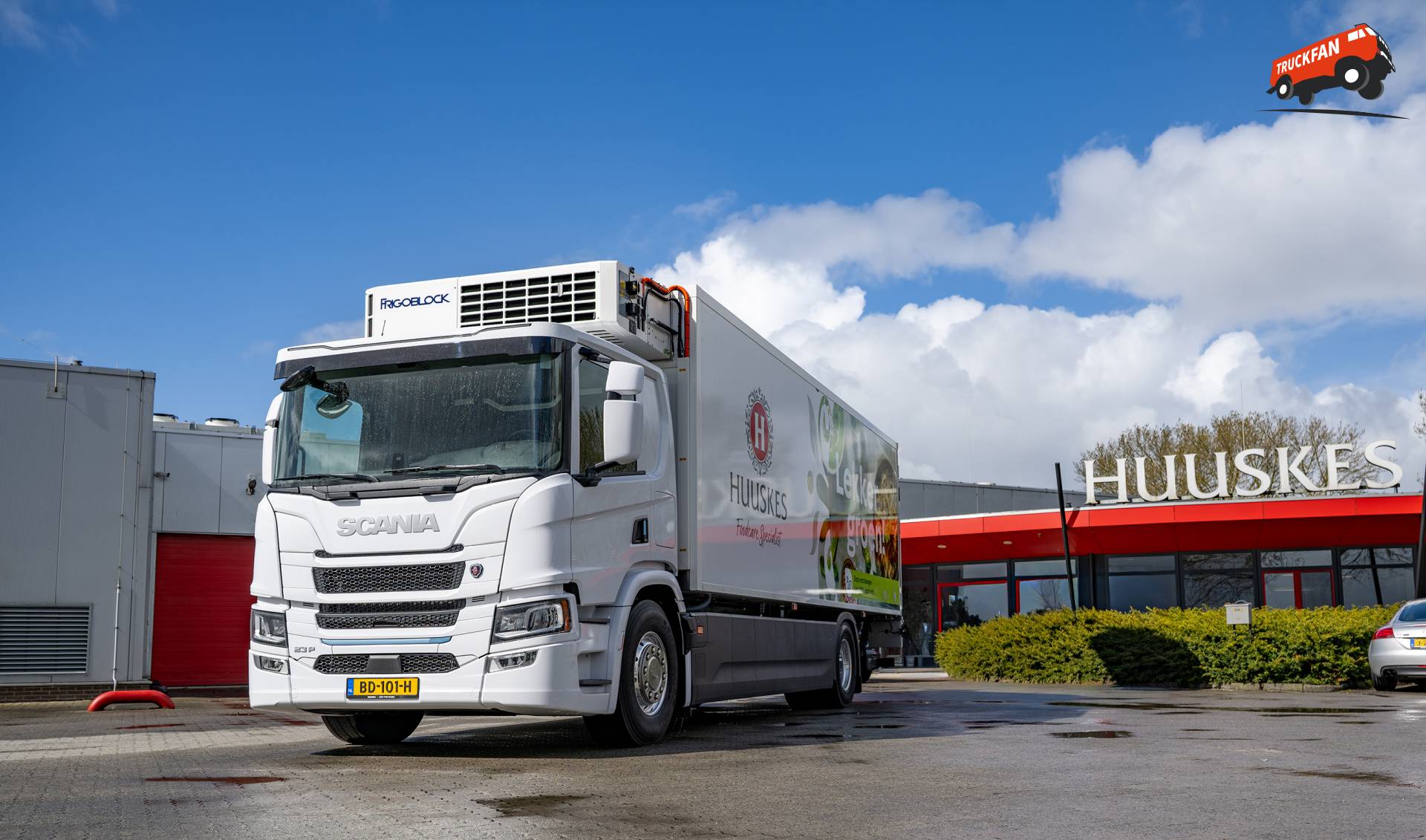 Scania Twente levert elektrische Scania 23P truck
