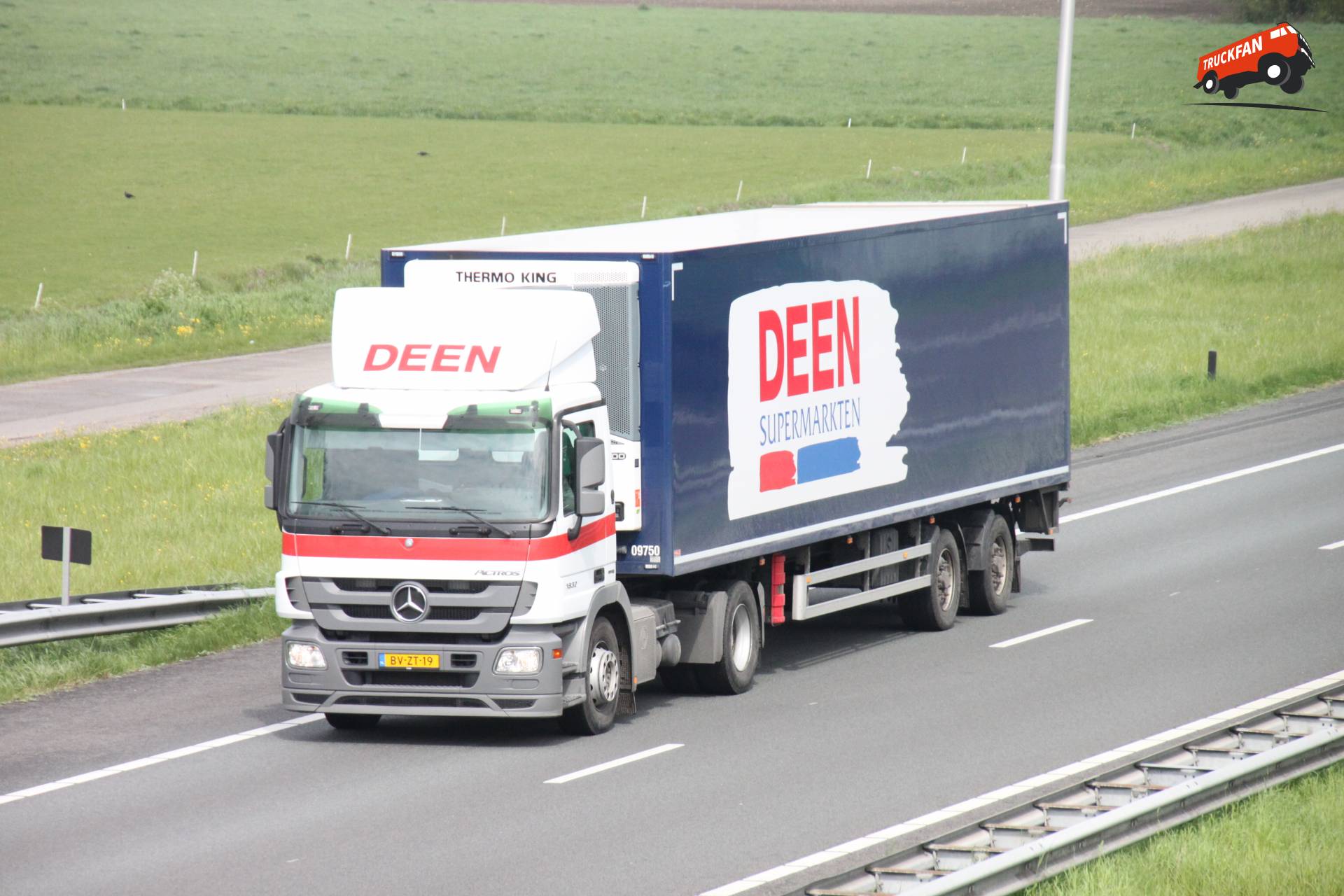 Mercedes-Benz Actros truck at Deen