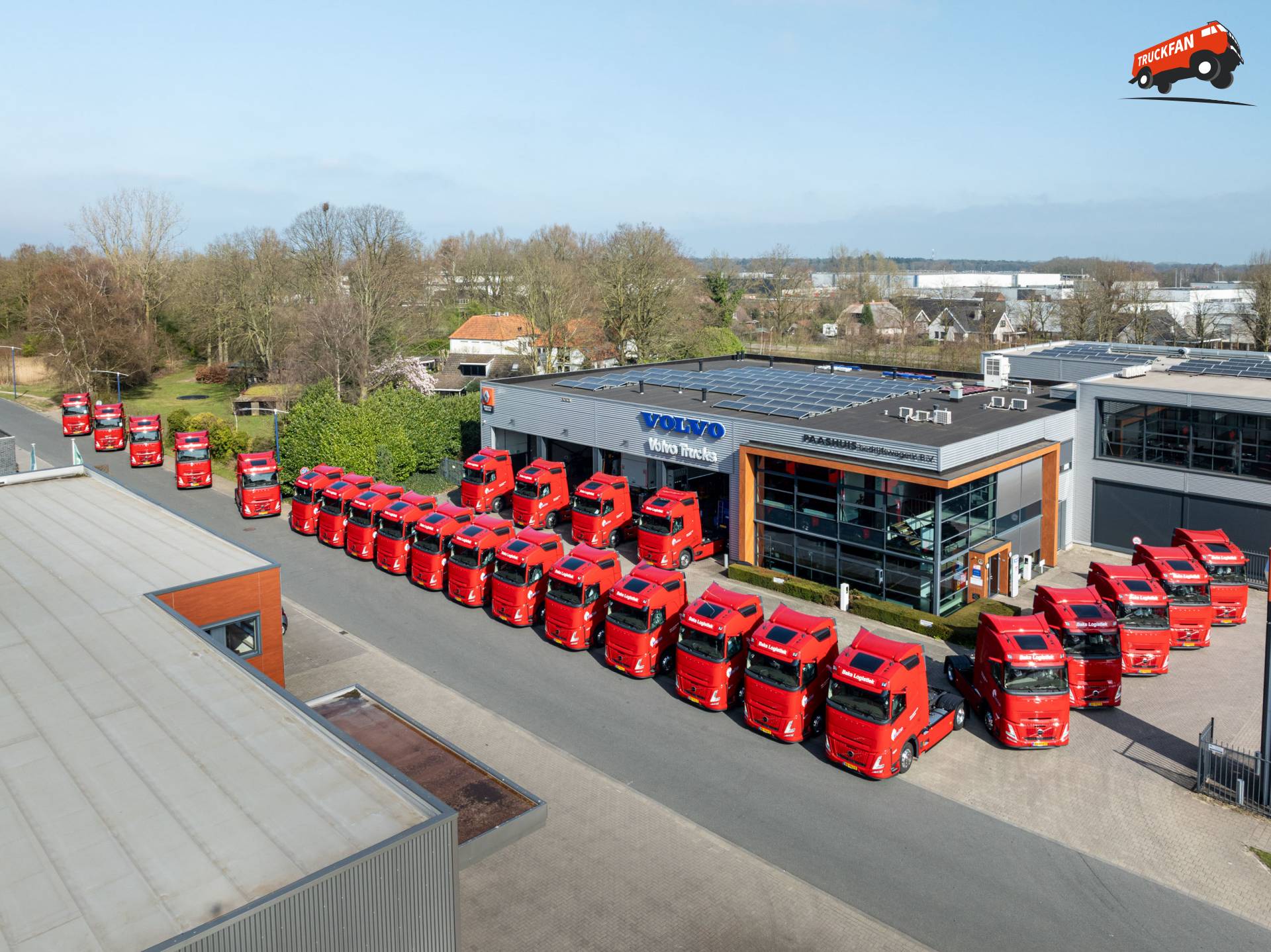 36 Volvo FH Aero 460 4x2-trekkers bij Baks Logistiek