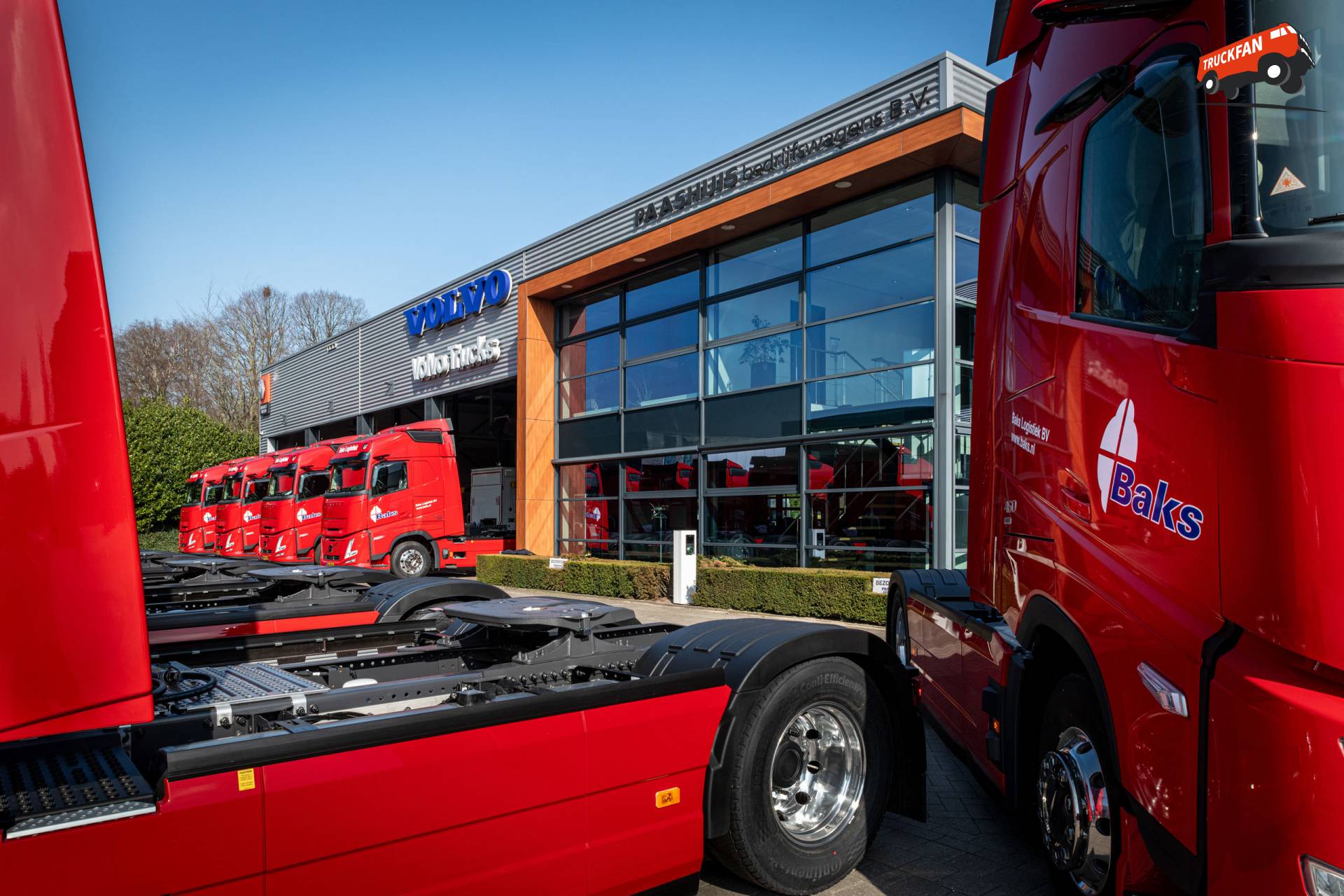 Grootste truckorder in geschiedenis Baks Logistiek familiebedrijf