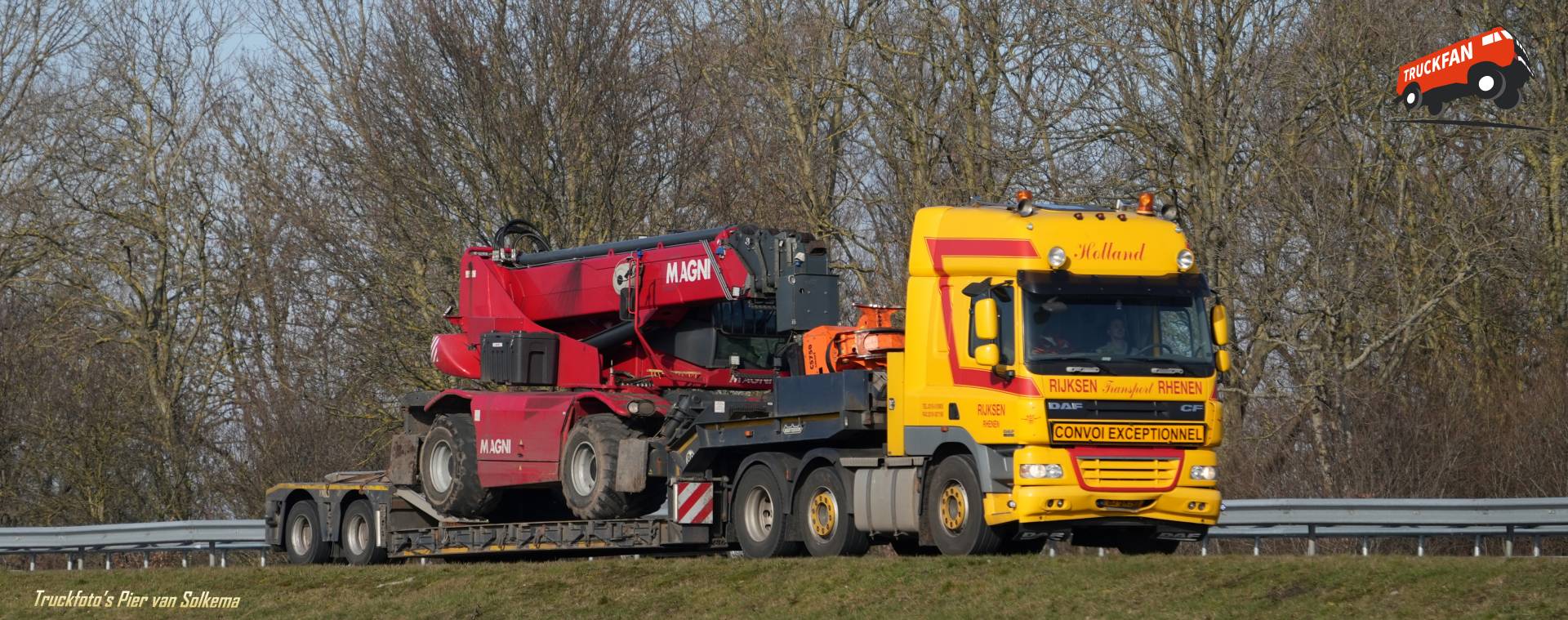 DAF CF truck bij Bedrijf Rijksen
