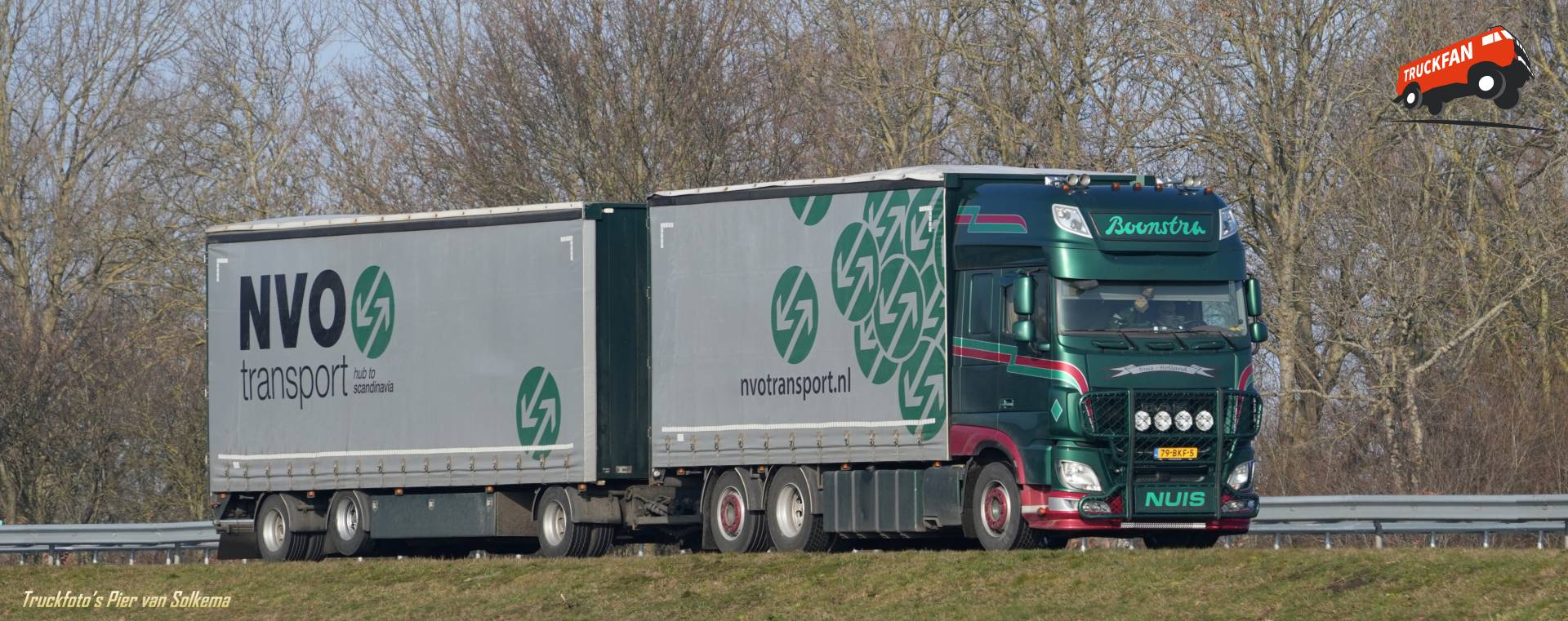 DAF XF truck at Boonstra company