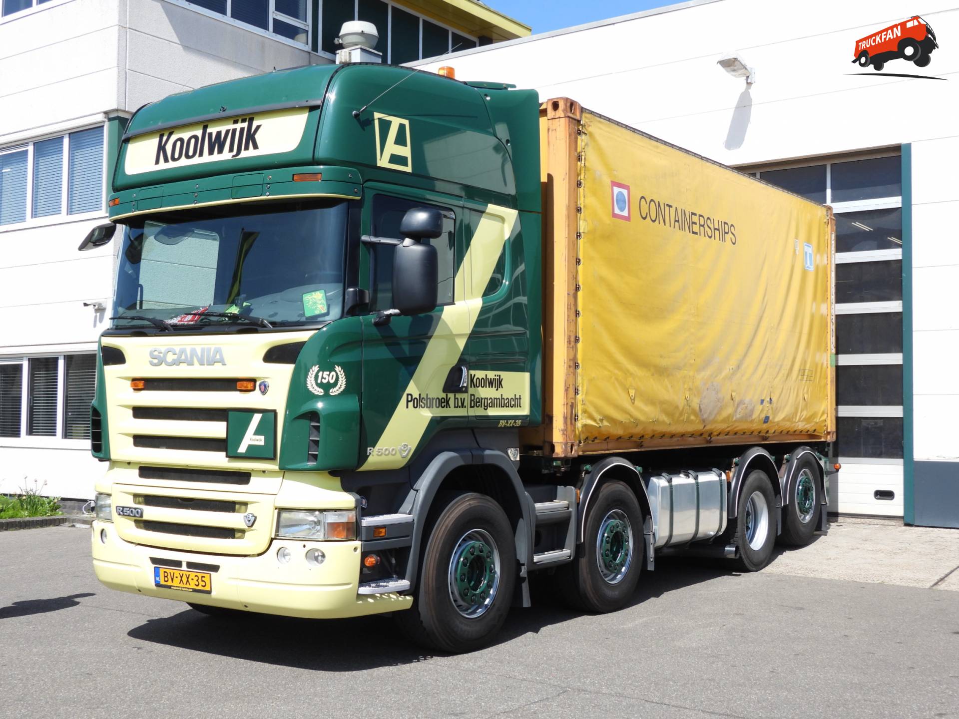 Scania R500B 8x2 V8 vrachtwagen van 2009