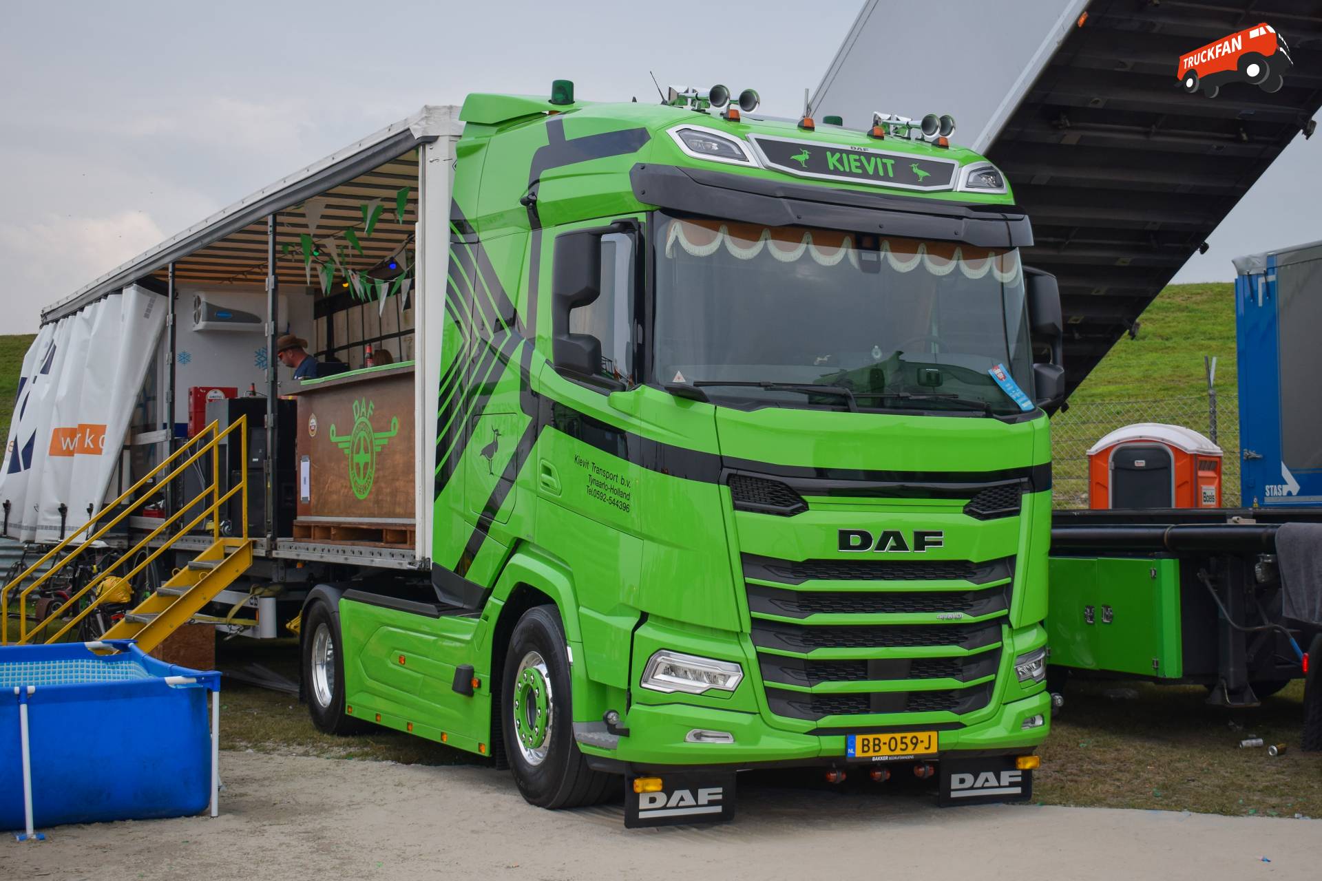 DAF XG 480 FT Kievit Transport B.V. Tynaarlo 