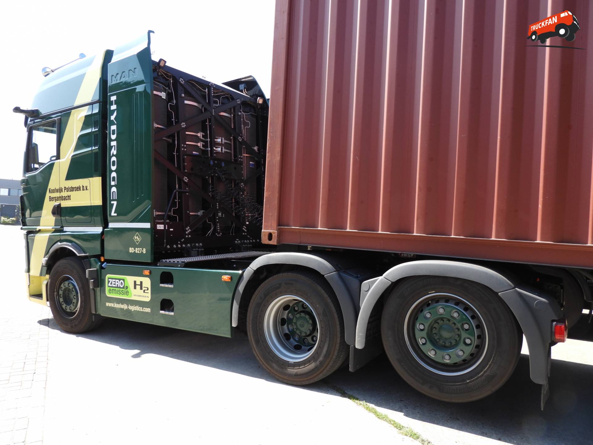 Waterstof MAN HTGX wagen 310 van Koolwijk Polsbroek B.V.