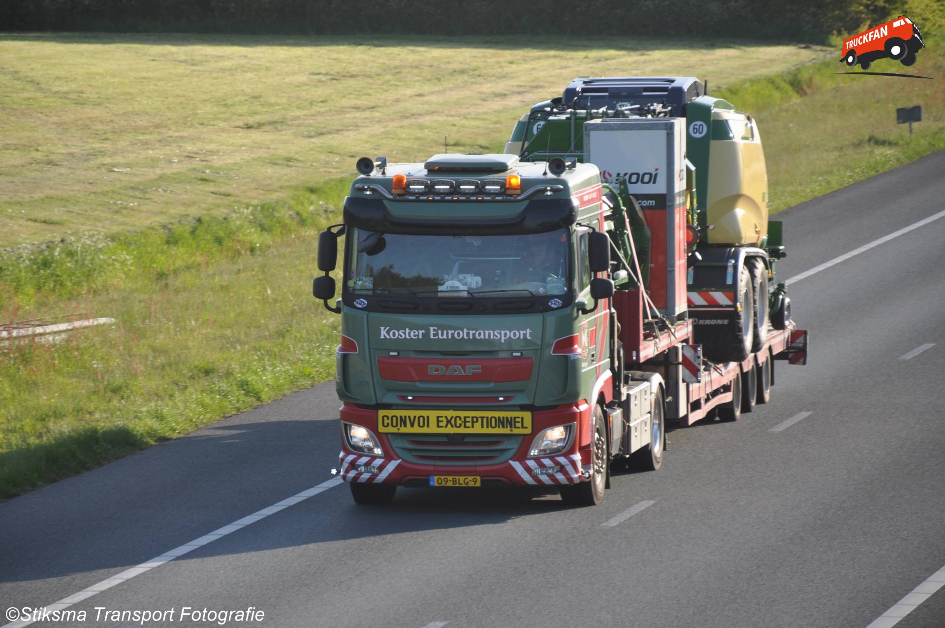 DAF XF Euro 6 truck van Koster Eurotransport