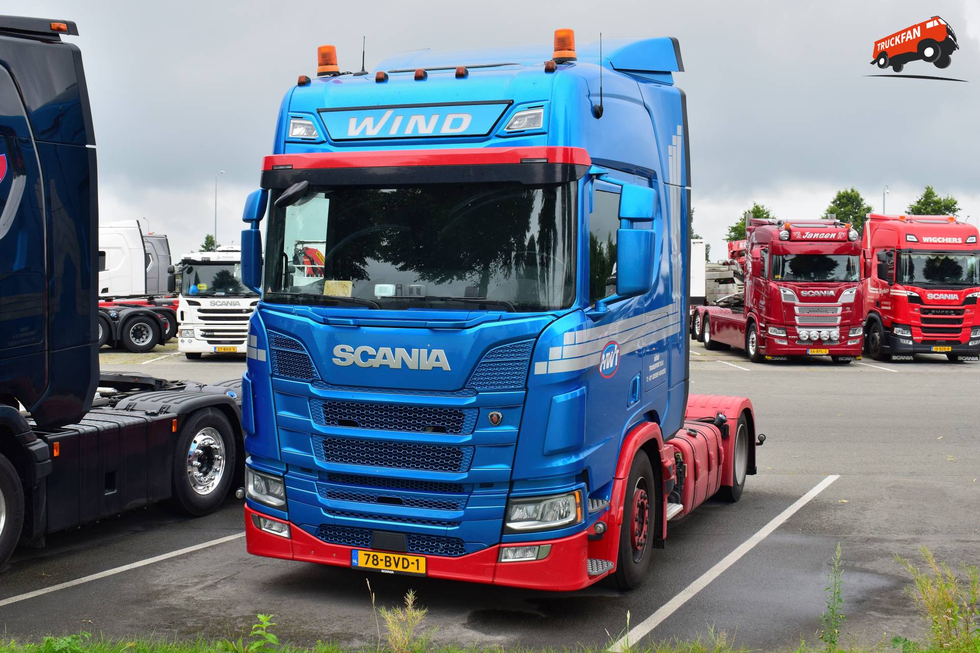 Scania Super460R HW Henk Wind Transport Mossel