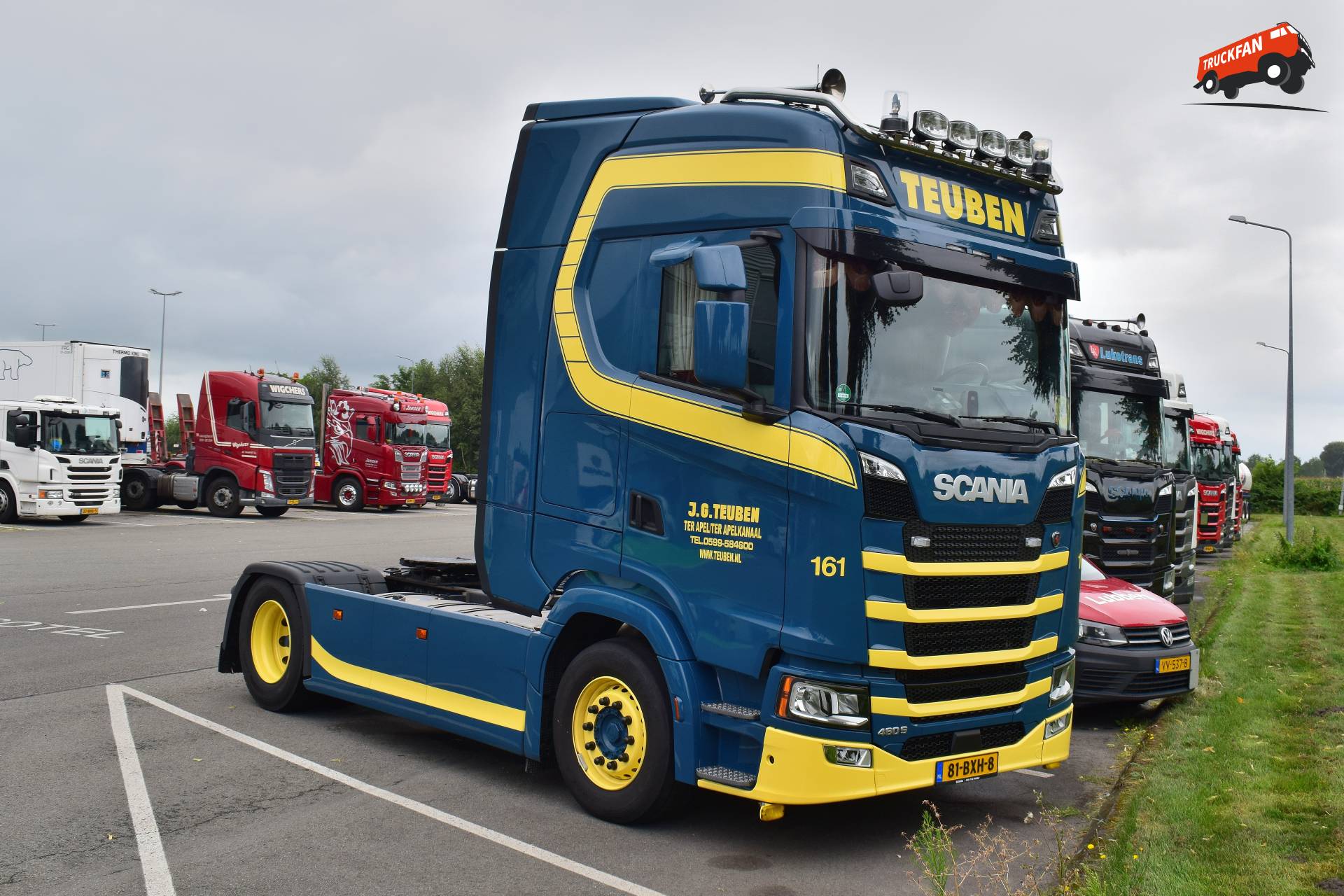 Scania Super460S Teuben Ter-Apel Ter-Apelkanaal