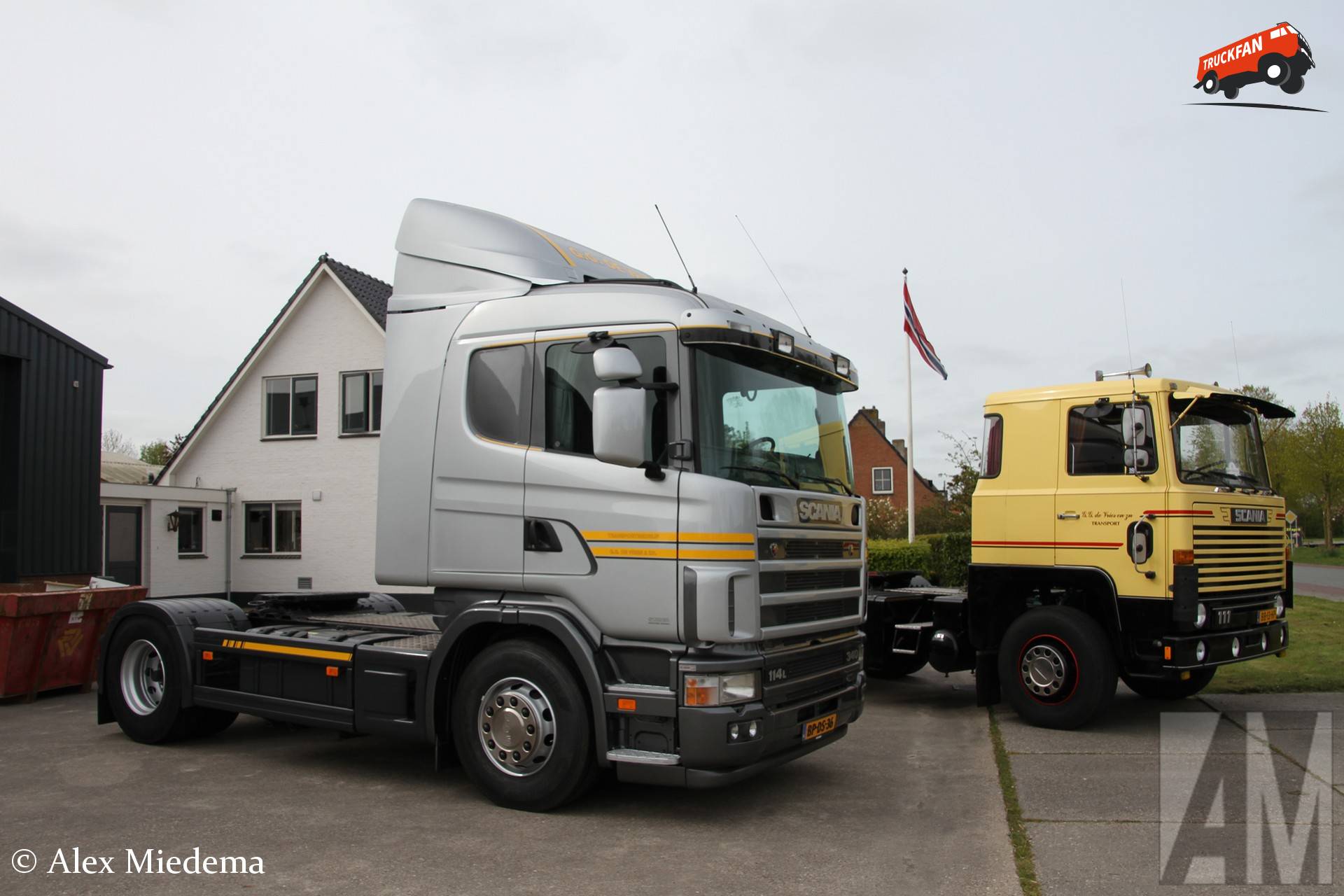 Scania 111 en 114 van G.G. de Vries