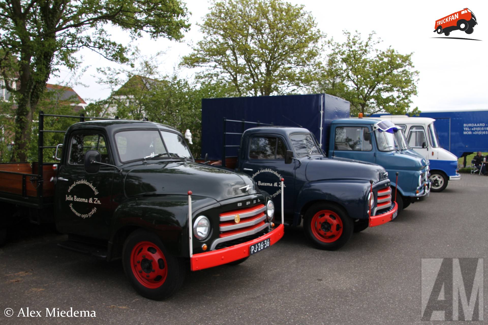 Opel Blitz trucks van Jelle Batema en Jan Krans