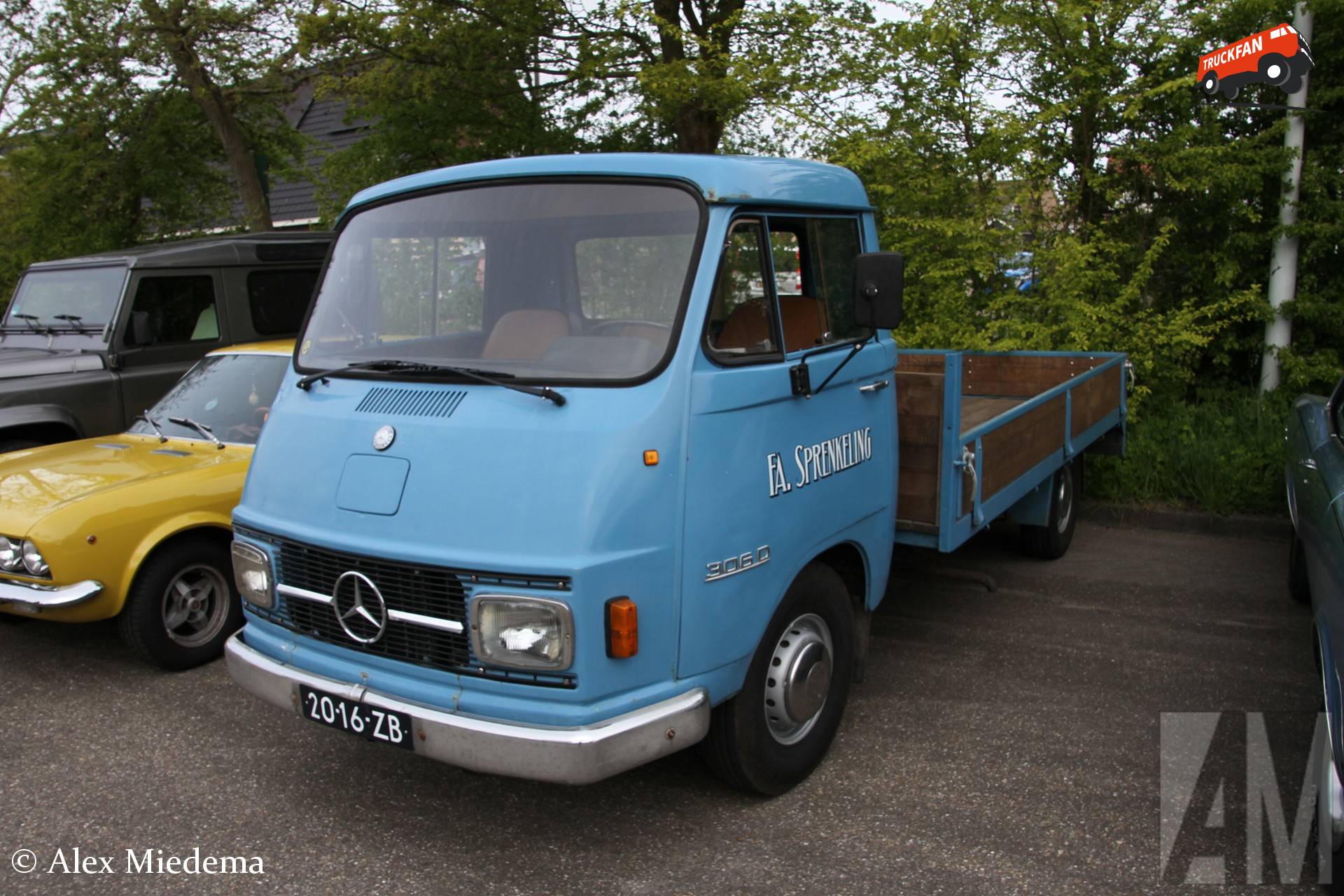 Mercedes-Benz L306 at Oldtimerdei Minnertsga