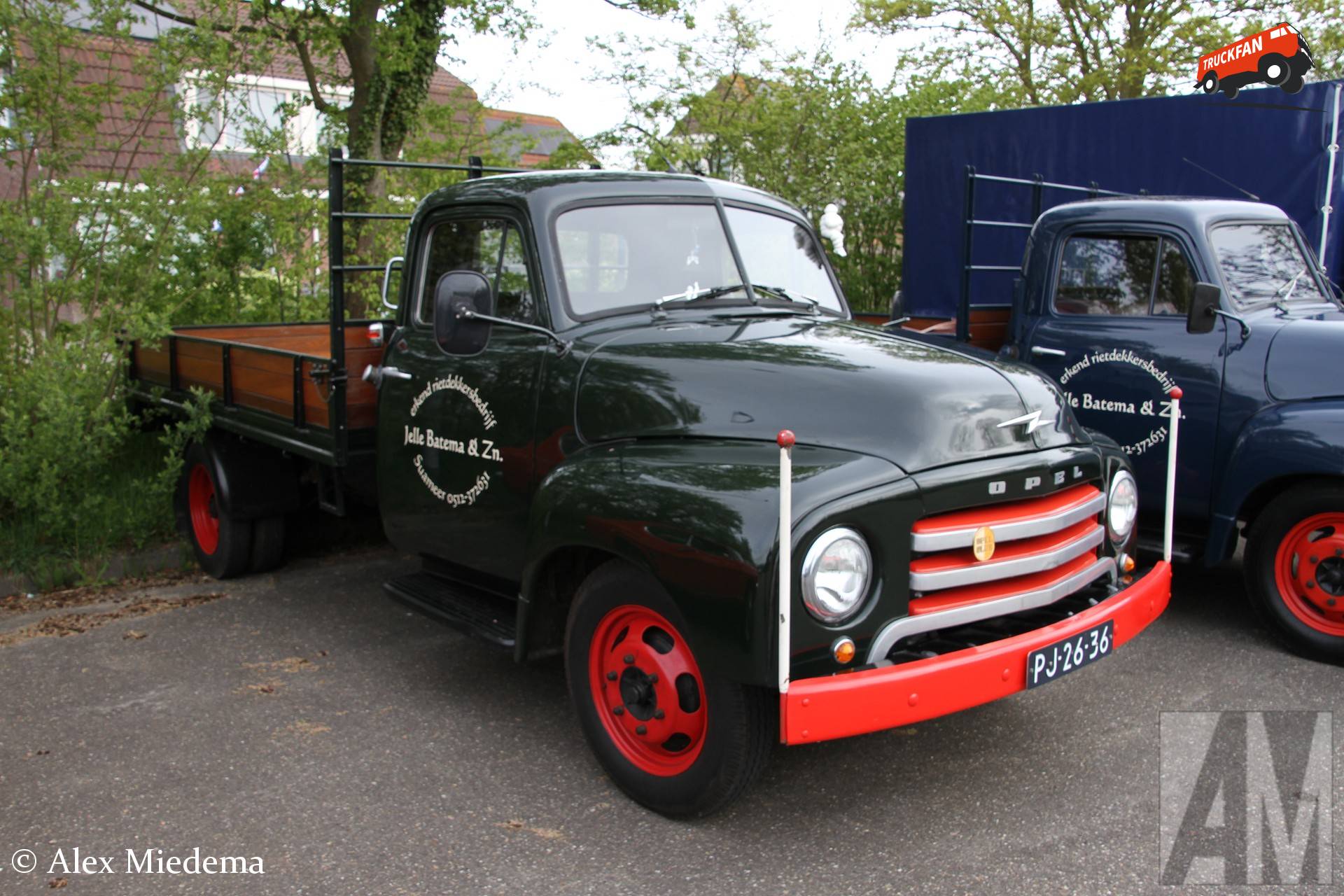 Opel Blitz truck at Oldtimer Day Minnertsga