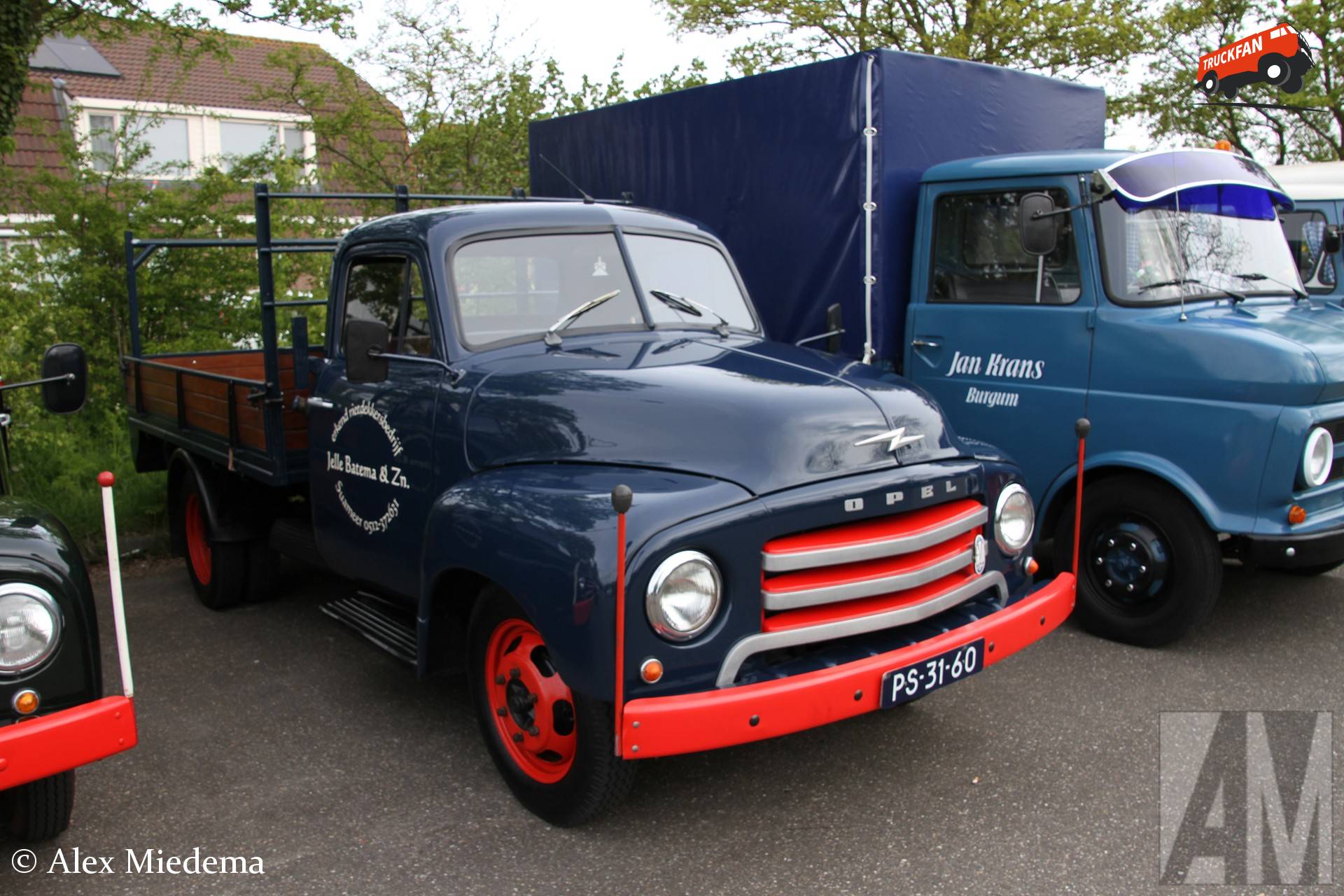 Opel Blitz met kenteken PS-31-60 op Koningsdag 2026