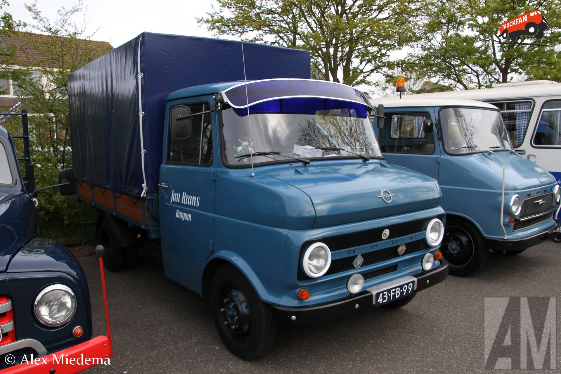 Jan Krans' Opel Blitz op Koningsdag 2026