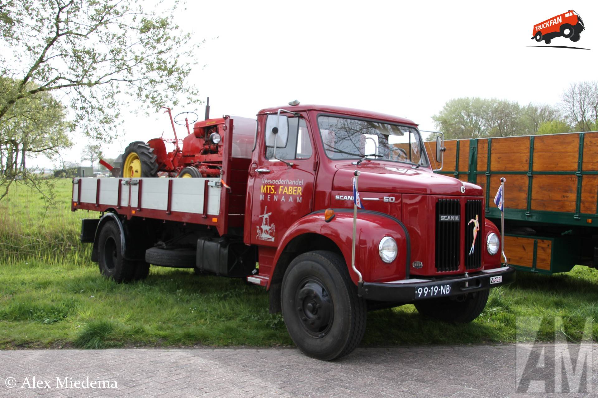 Scania L50 van Hoite Faber op Oldtimerdei Minnertsga 2026