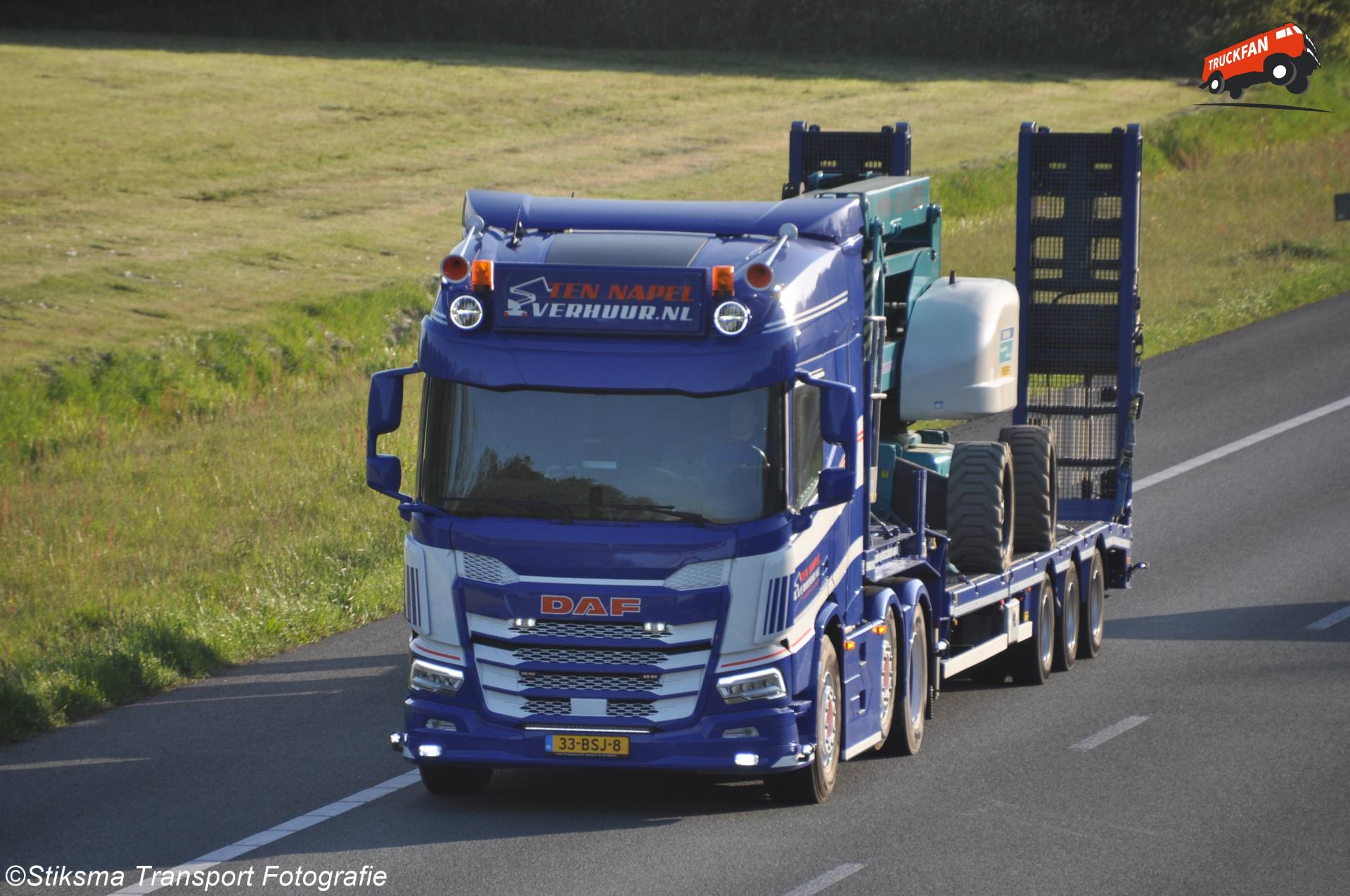 DAF XD vrachtwagen van Ten Napel Verhuur