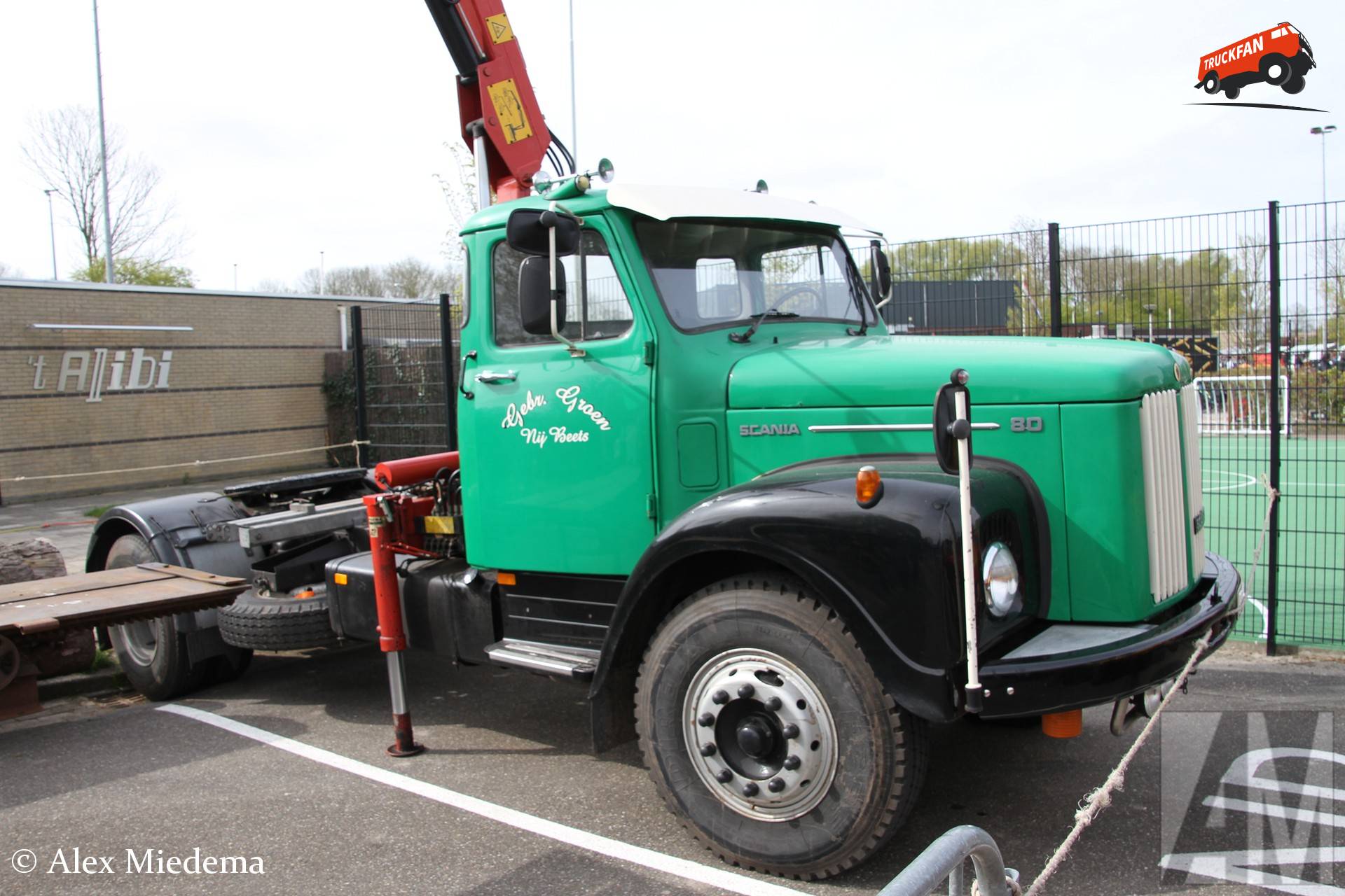 Scania L80 op Oldtimerdei Minnertsga