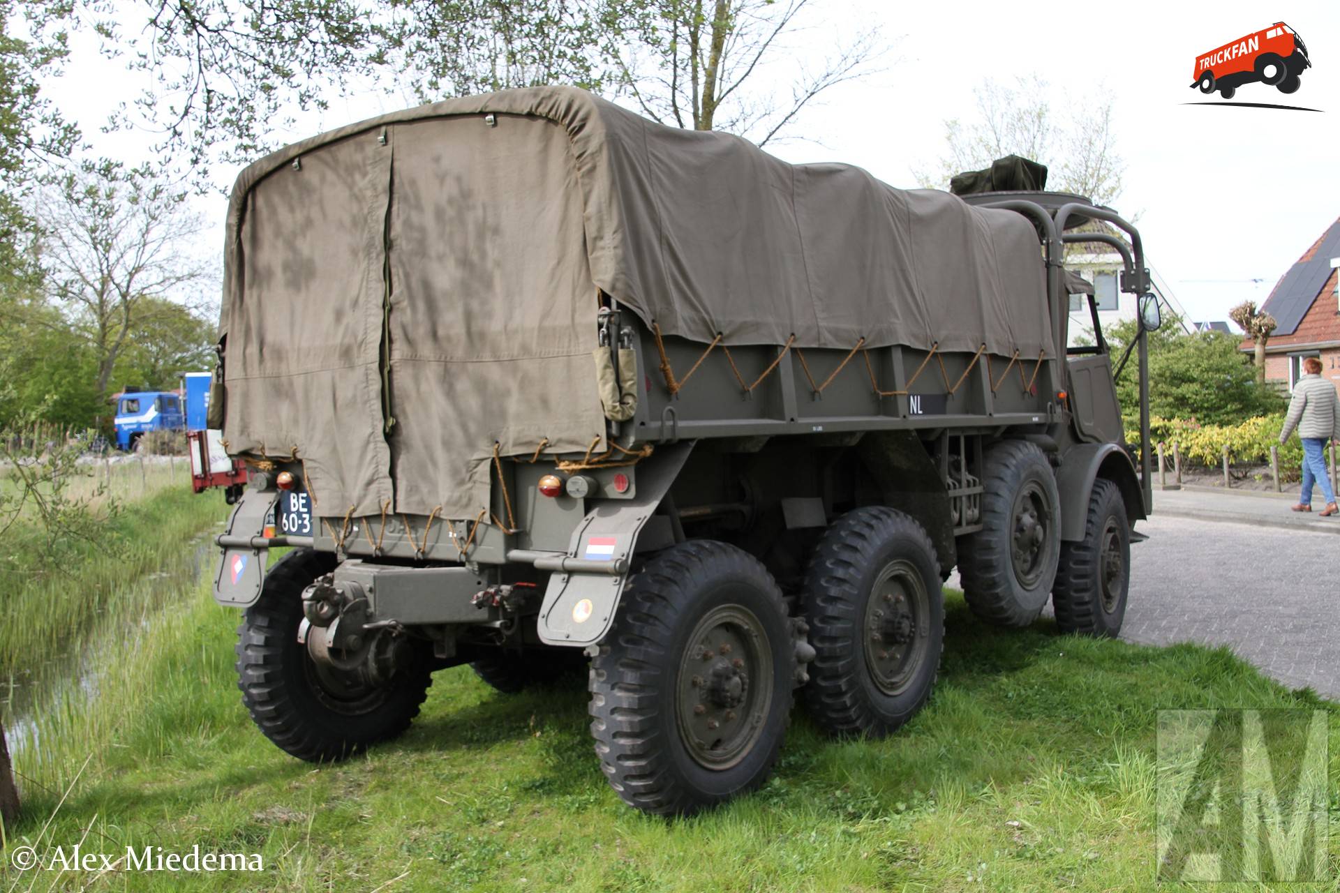 DAF YA 328 vrachtwagen uit 1954