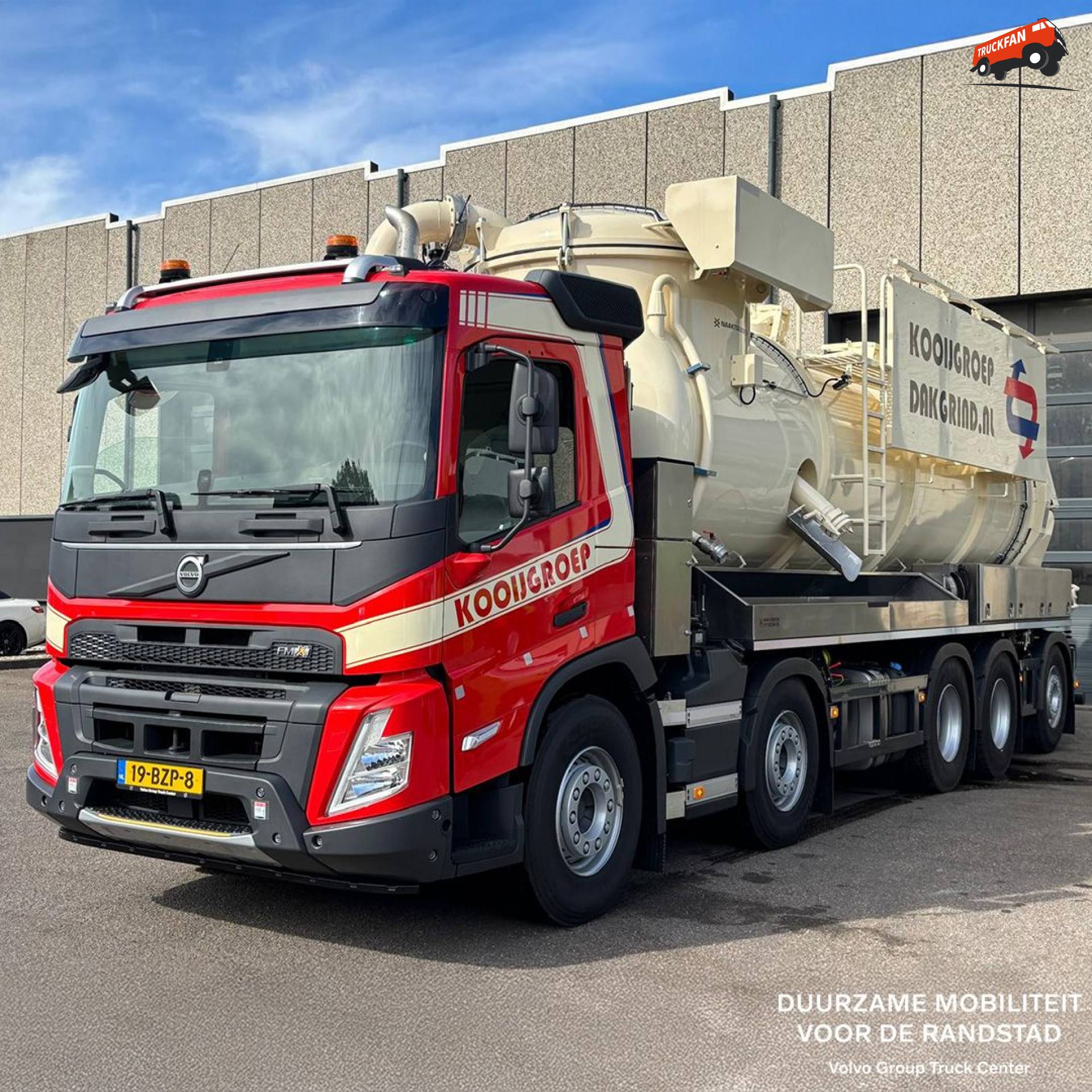 Dakgrind.nl Blower truck vacuum truck for dry materials
