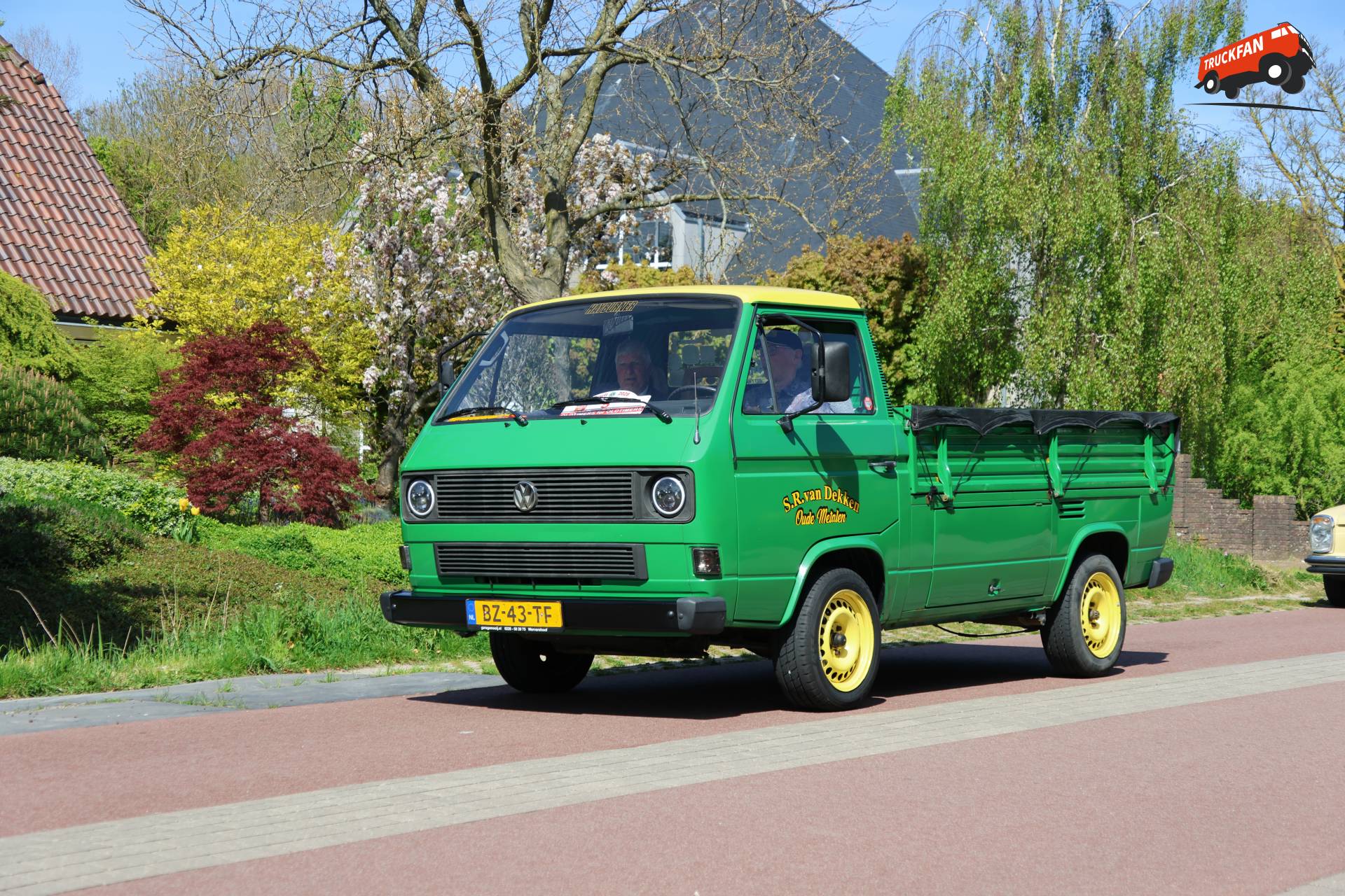 VW T3 met open laadbak